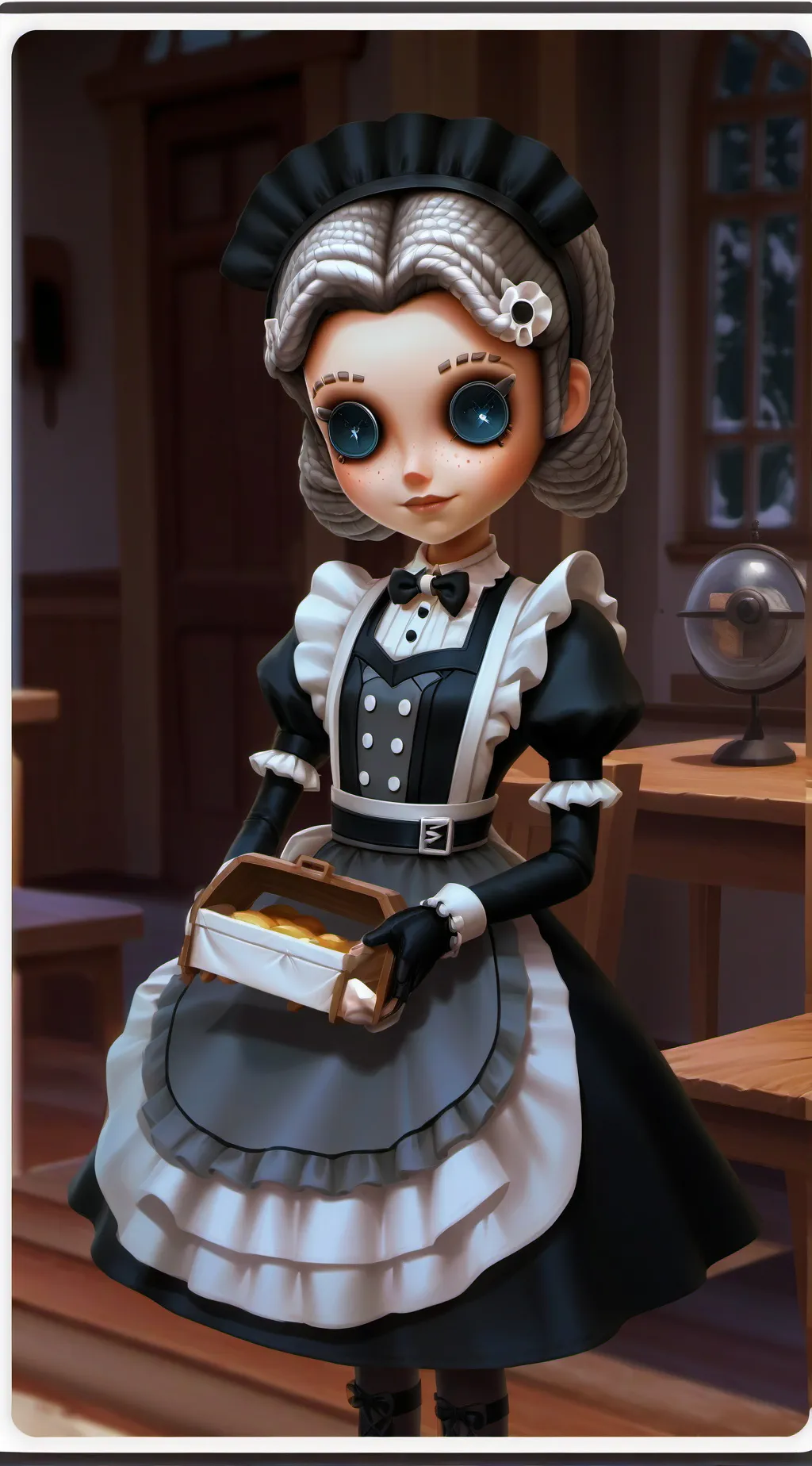 ai character: Cyn background