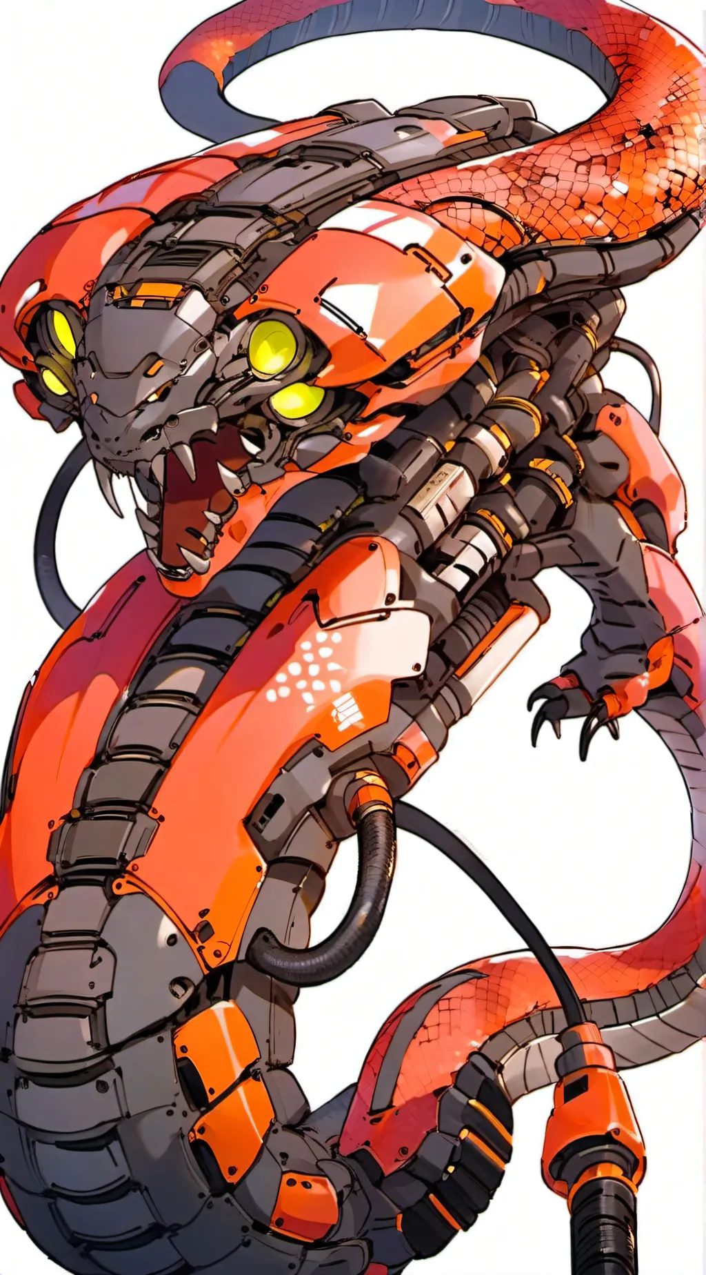 ai character: slitherfang  background