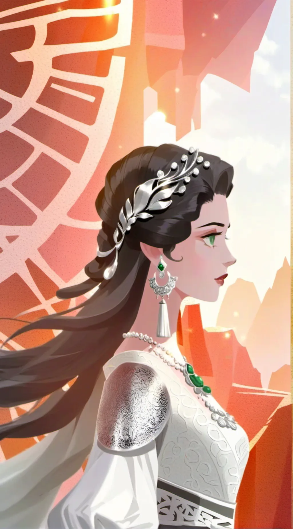 ai character: Sarah Williams background