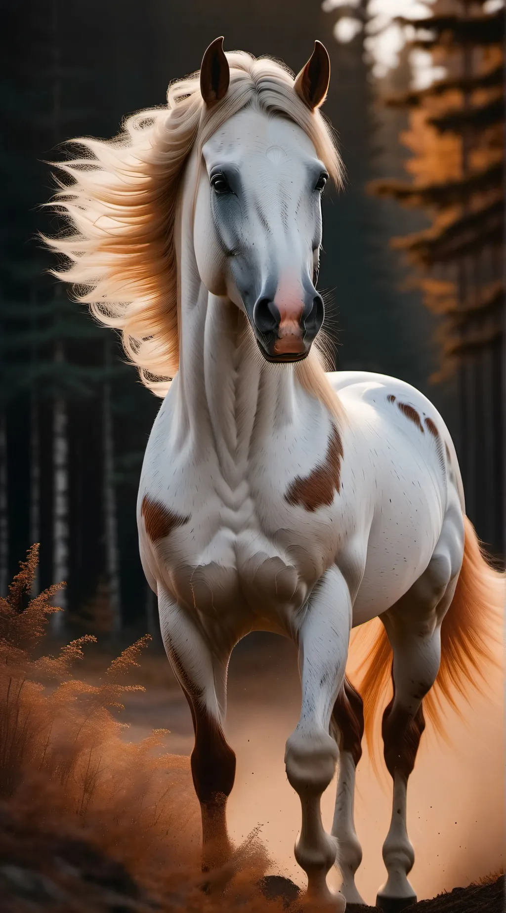 ai character: Blue Bell background