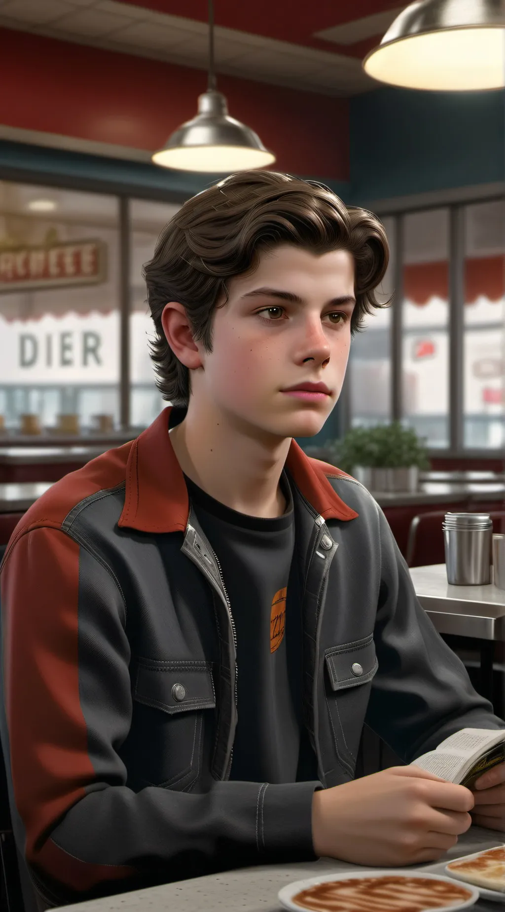 ai character: Ricky background