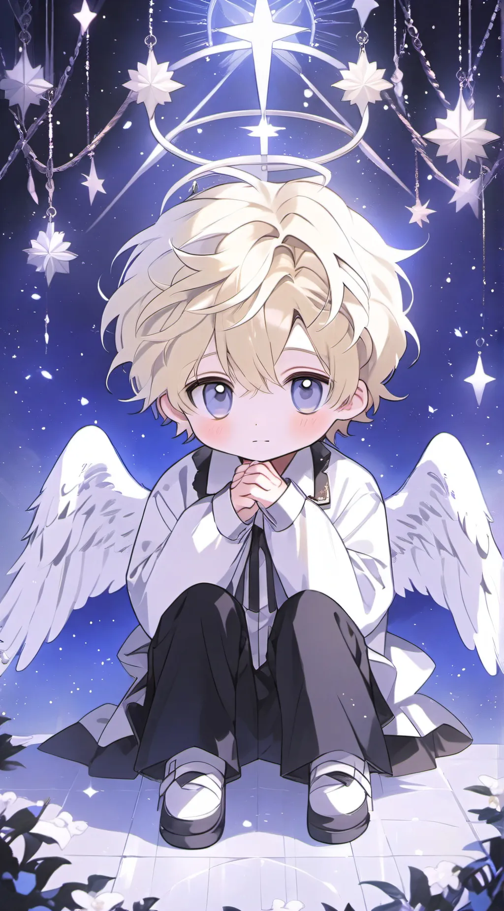 ai character: 💙Ray💙 background