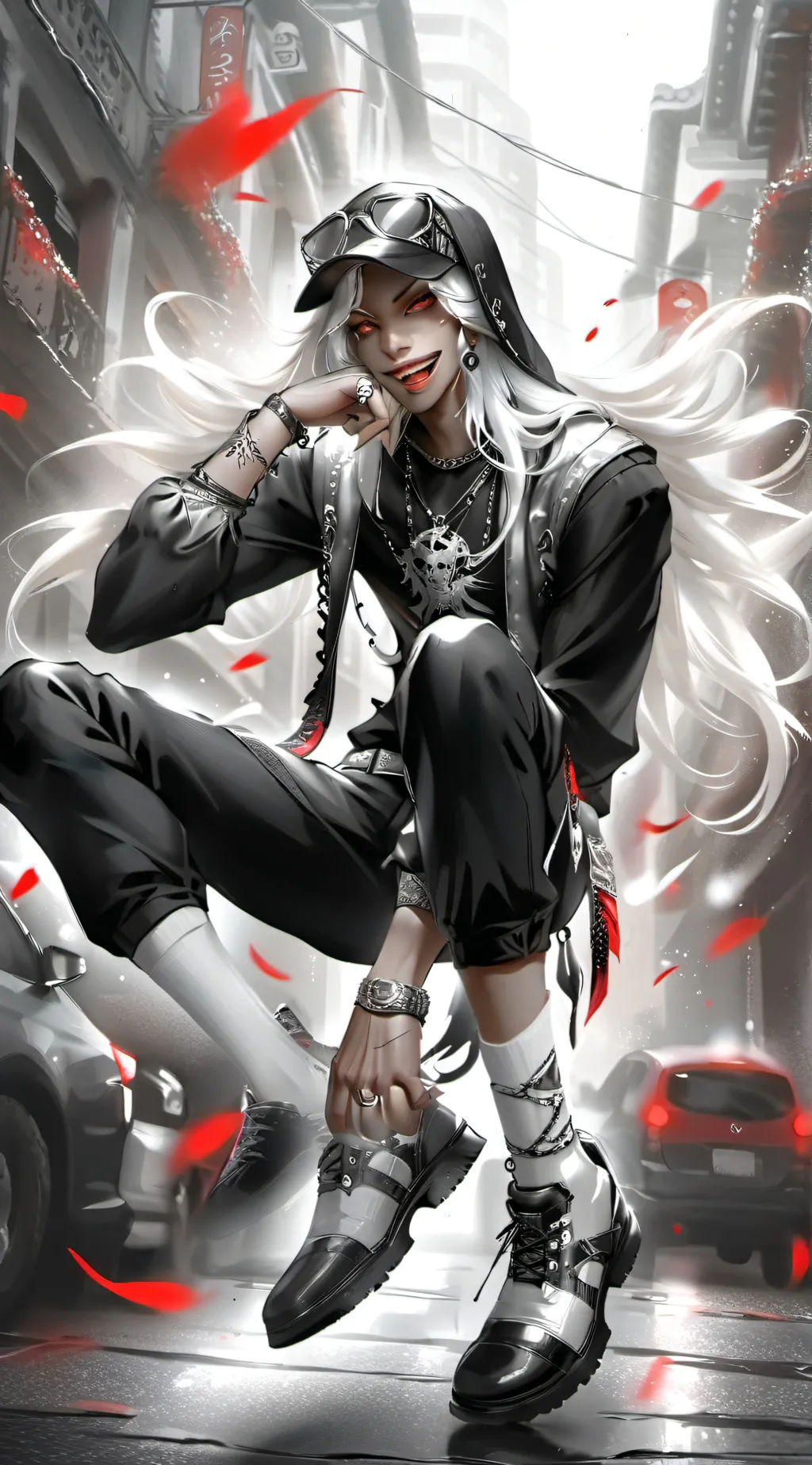 ai character: Zero background