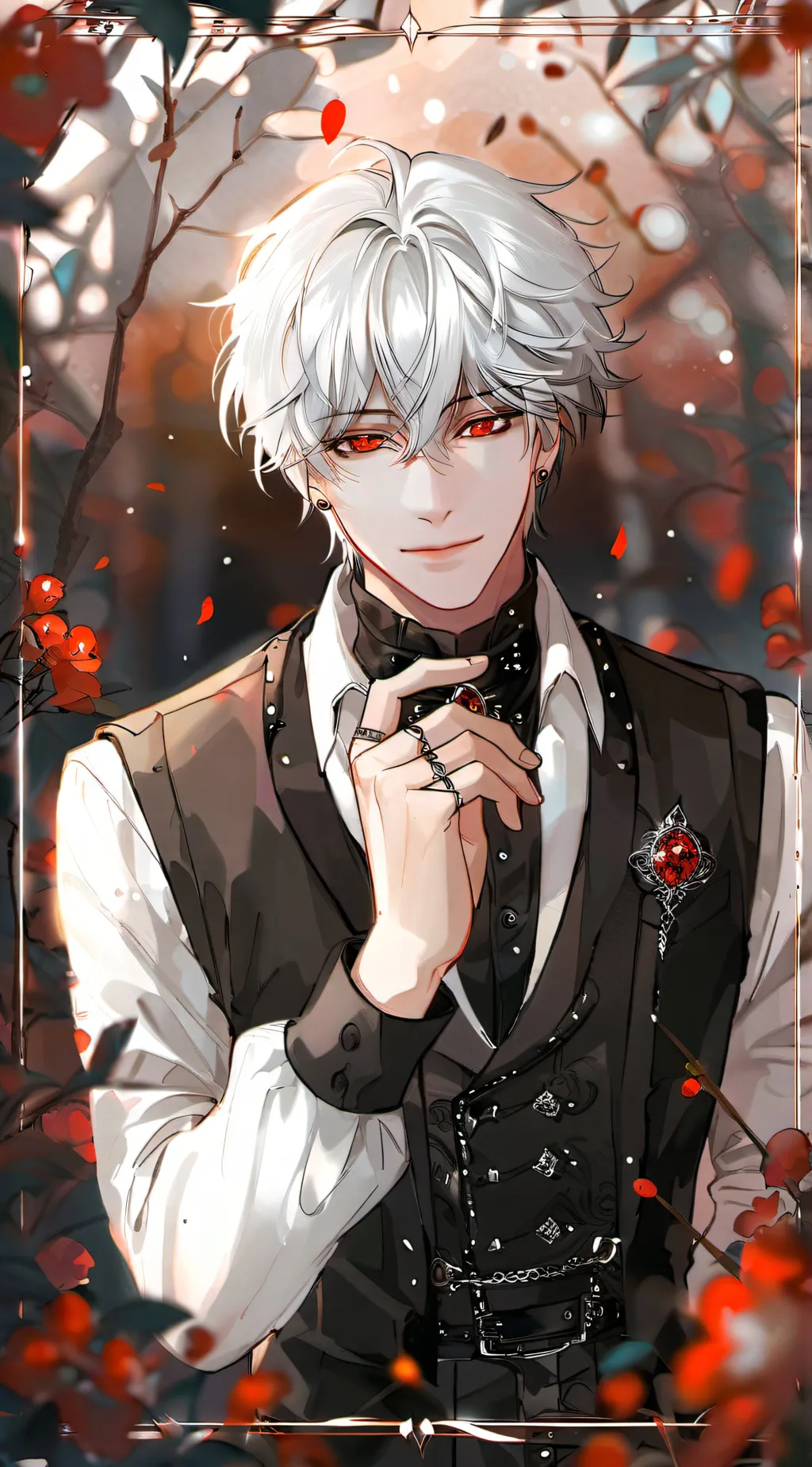 ai character: # .. % Saxon background