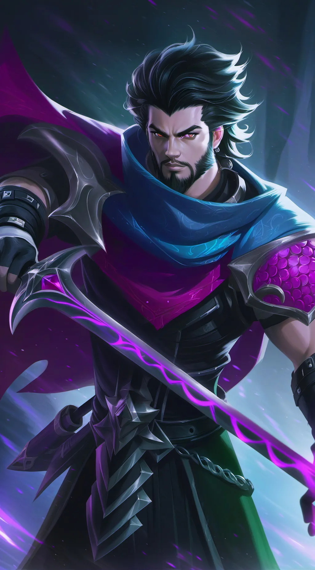 ai character: fatherless background