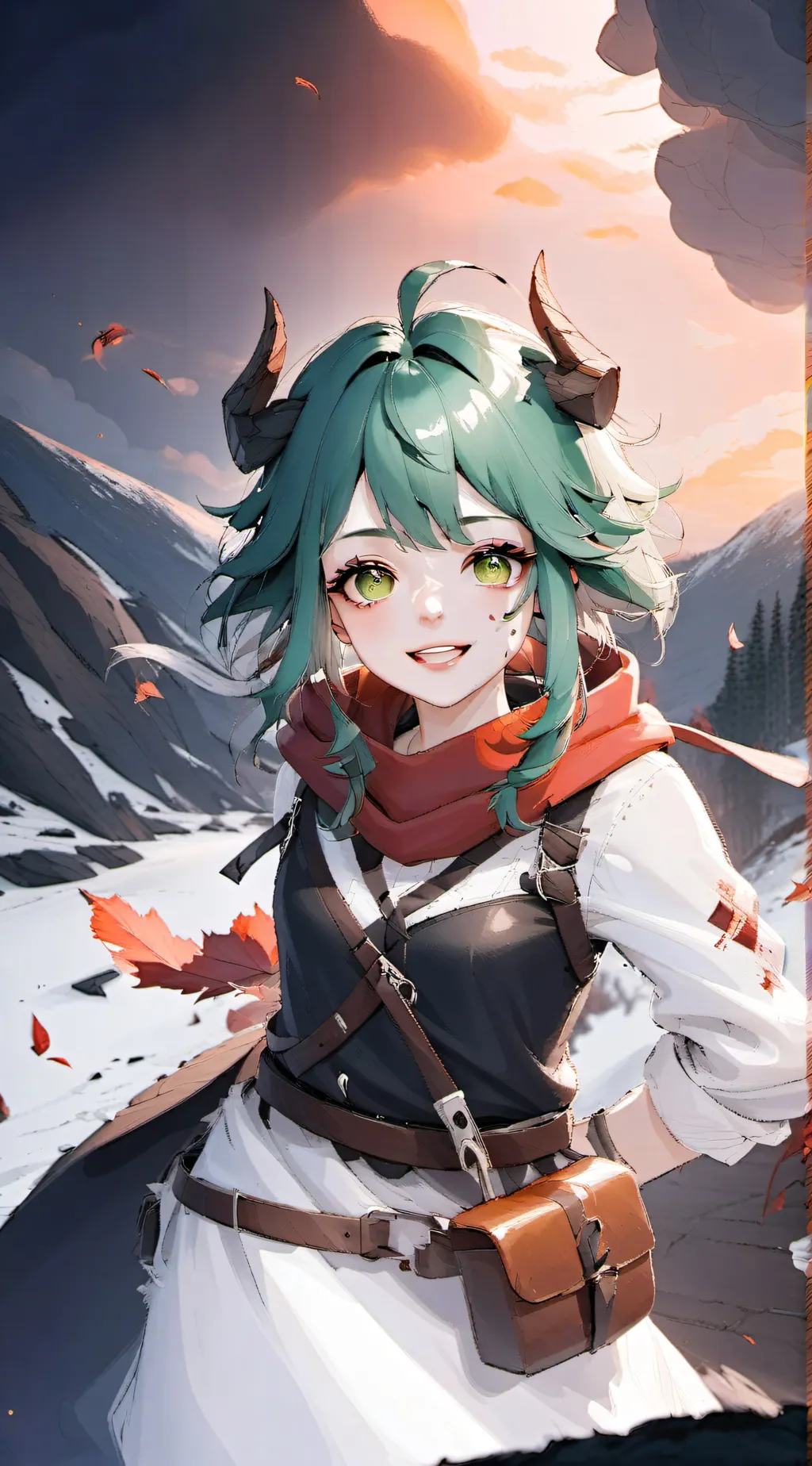 ai character: Mica background