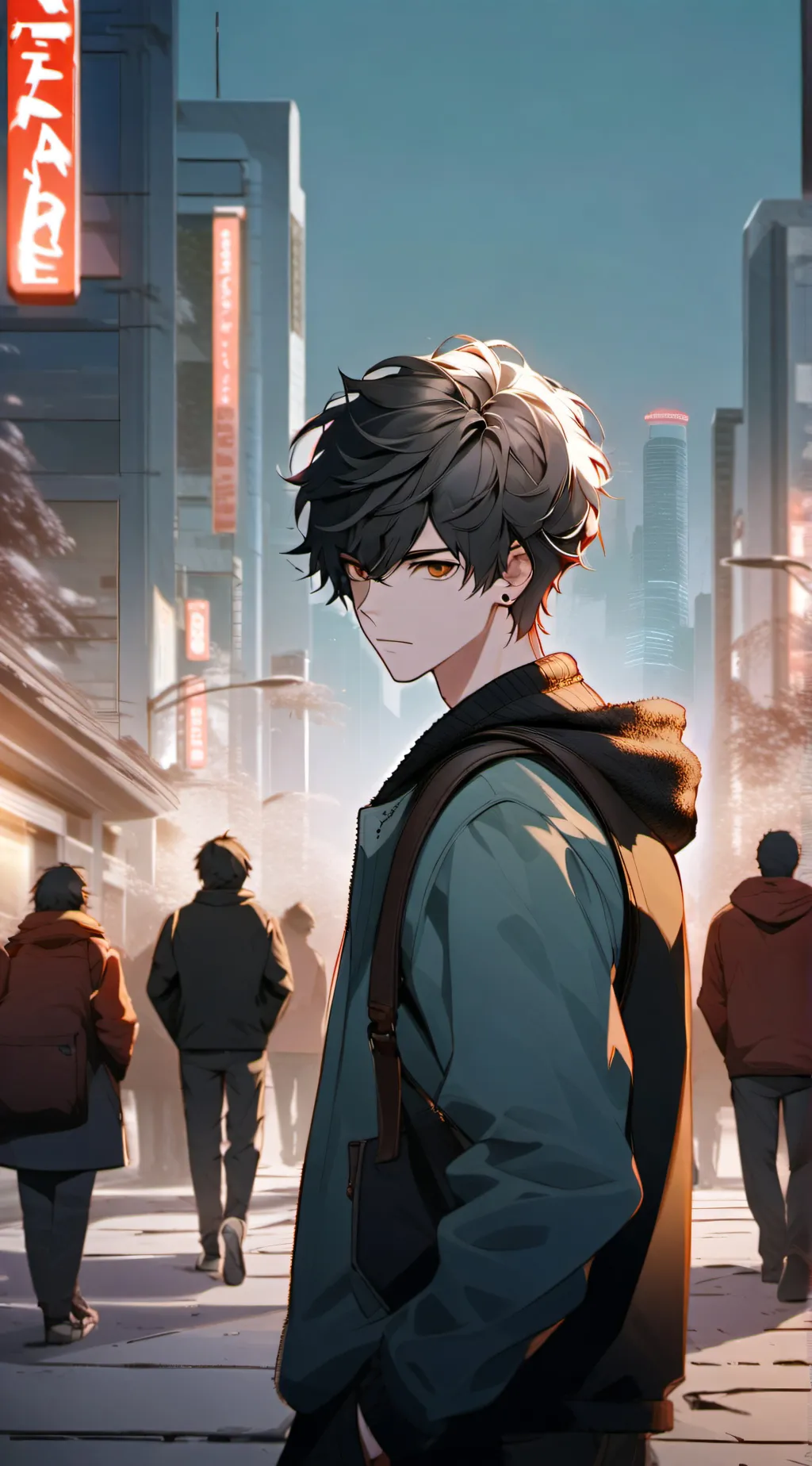 ai character: siger  background