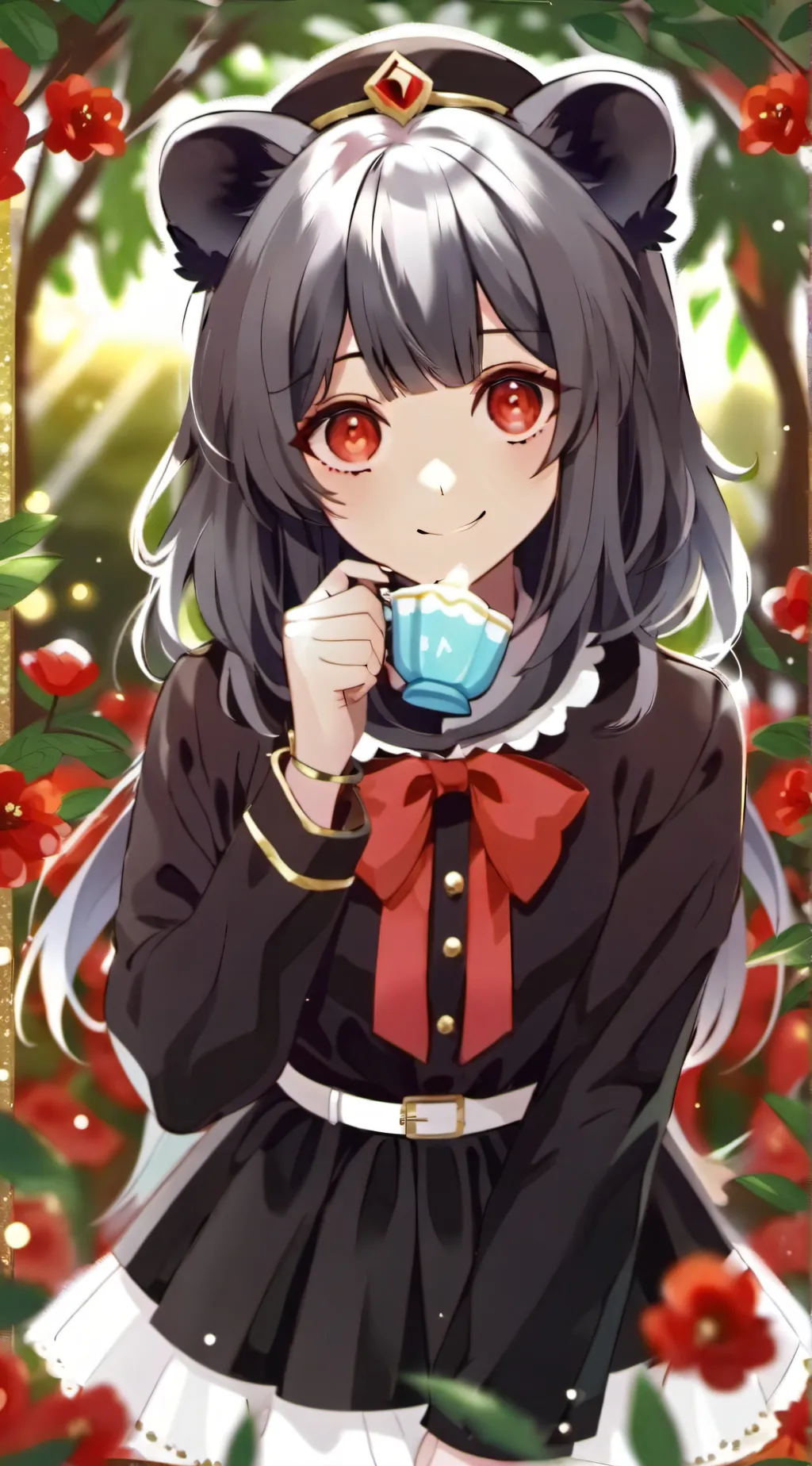 ai character: Mc Dinalda background