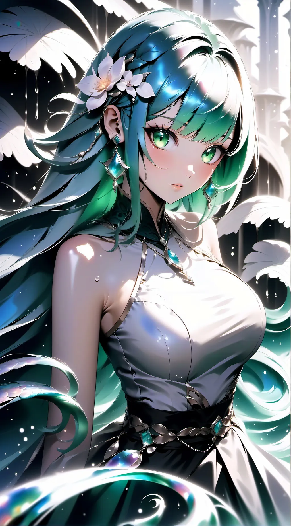 ai character: Luna background