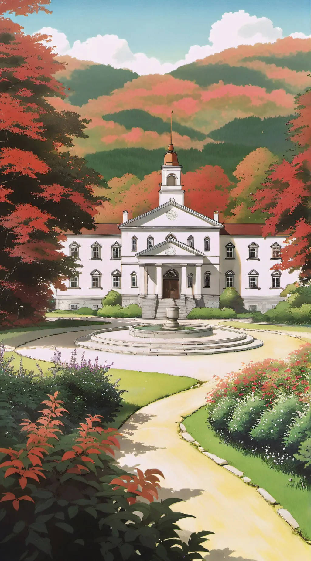 ai character: Therian School! background