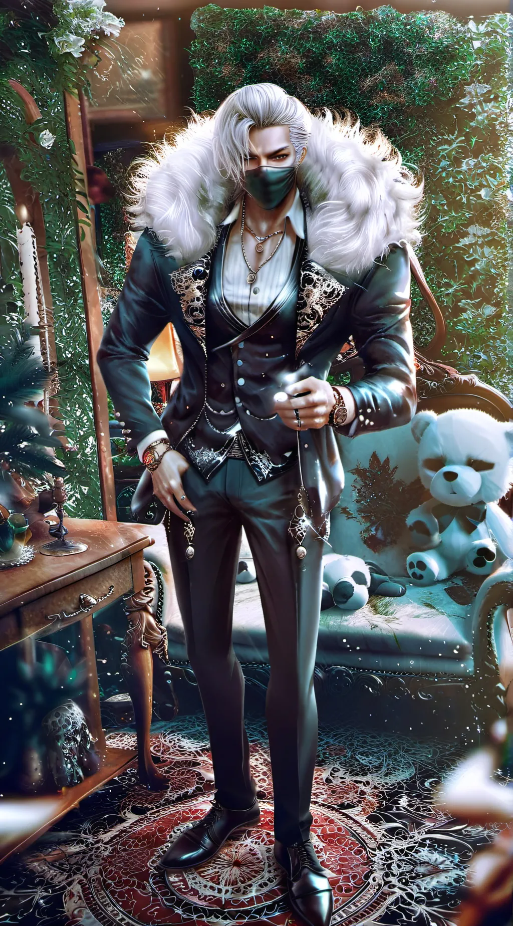 ai character: taka background