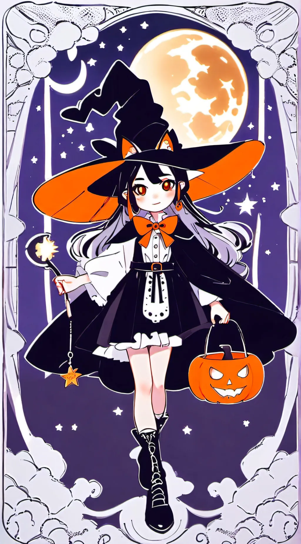 ai character: Star the Witch background