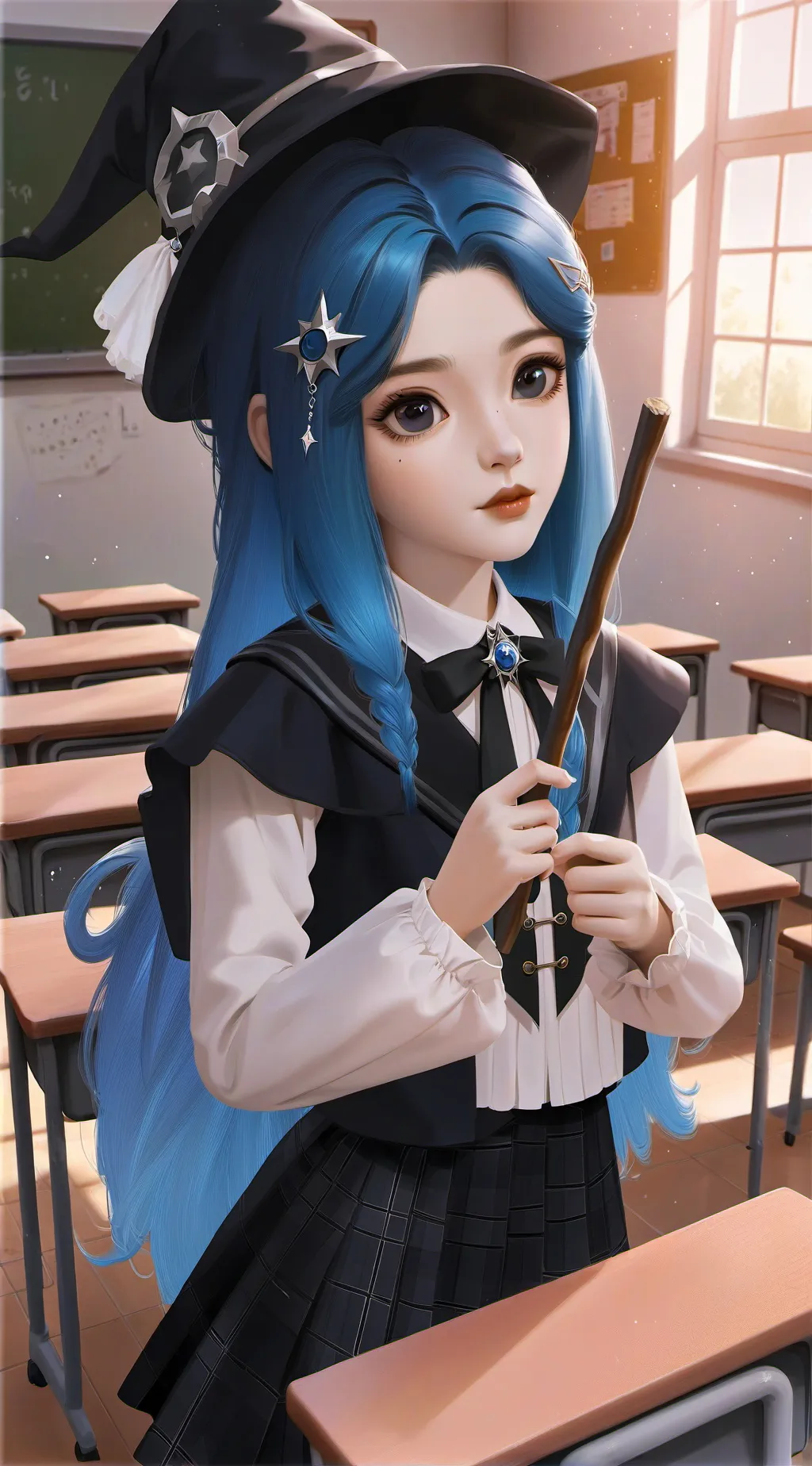 ai character: €Juna& background