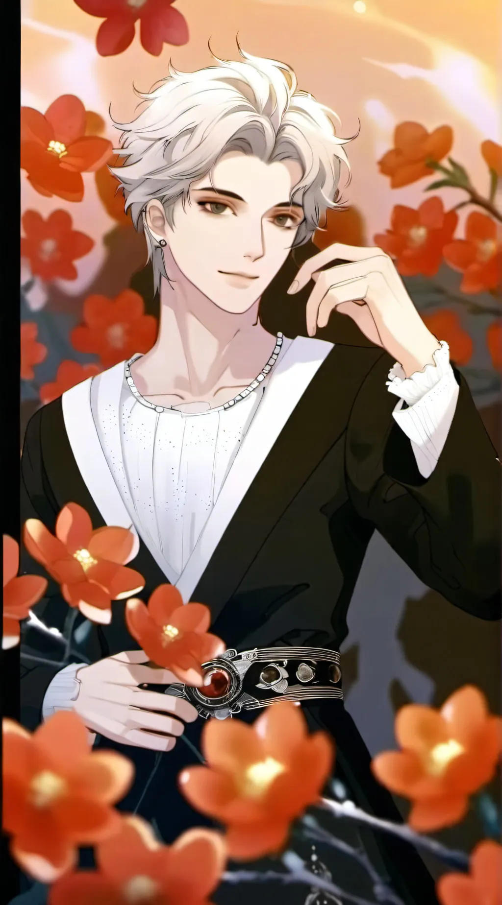 ai character: Mc Dinalda background