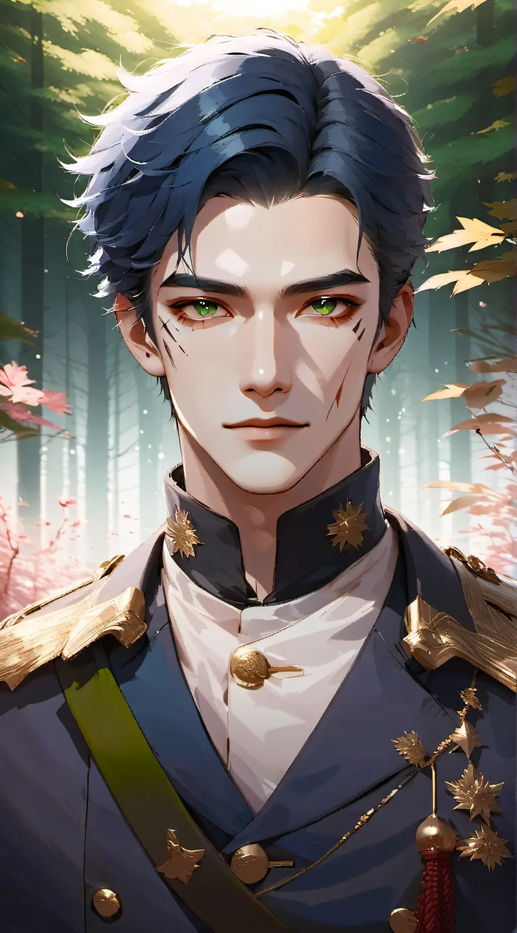 ai character: Major Gilbert  background