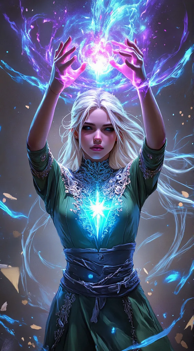 ai character: Adima background