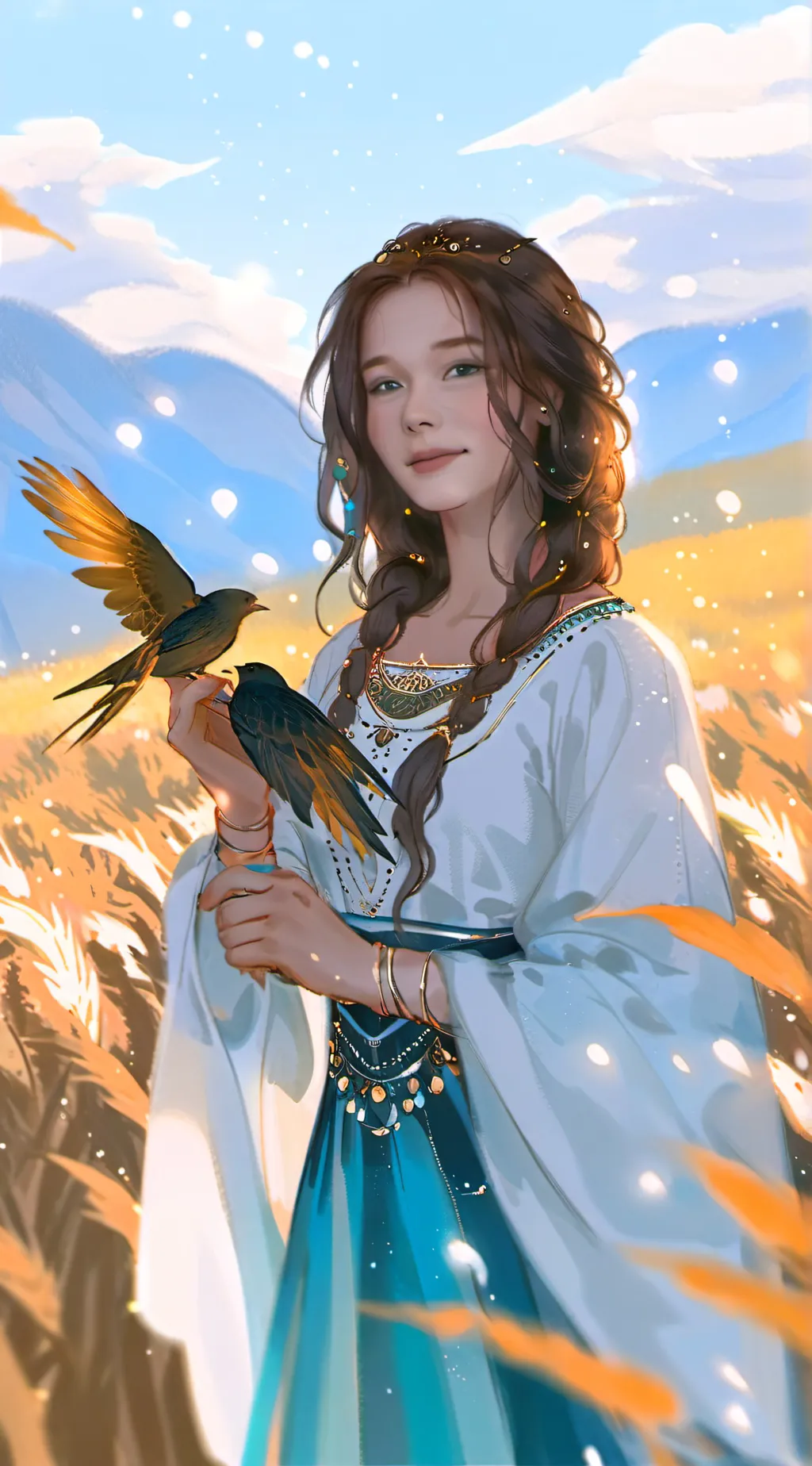 ai character: lilly background