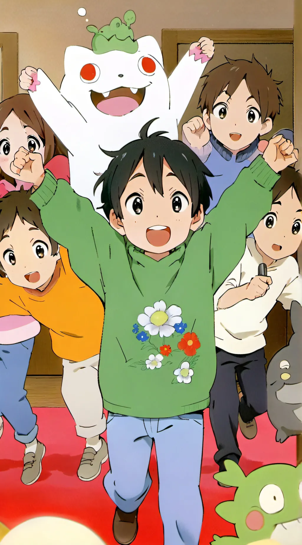 ai character: Cash's Friends background