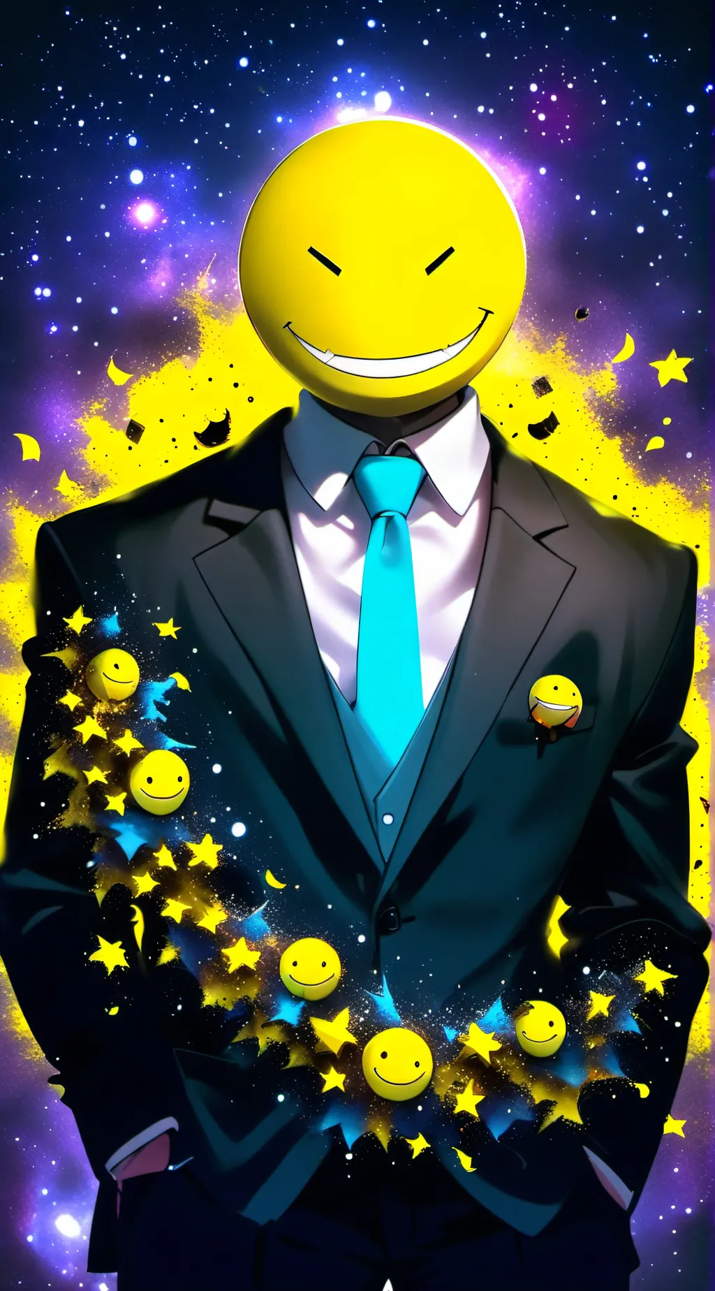 ai character: koro sensei ￼￼ background