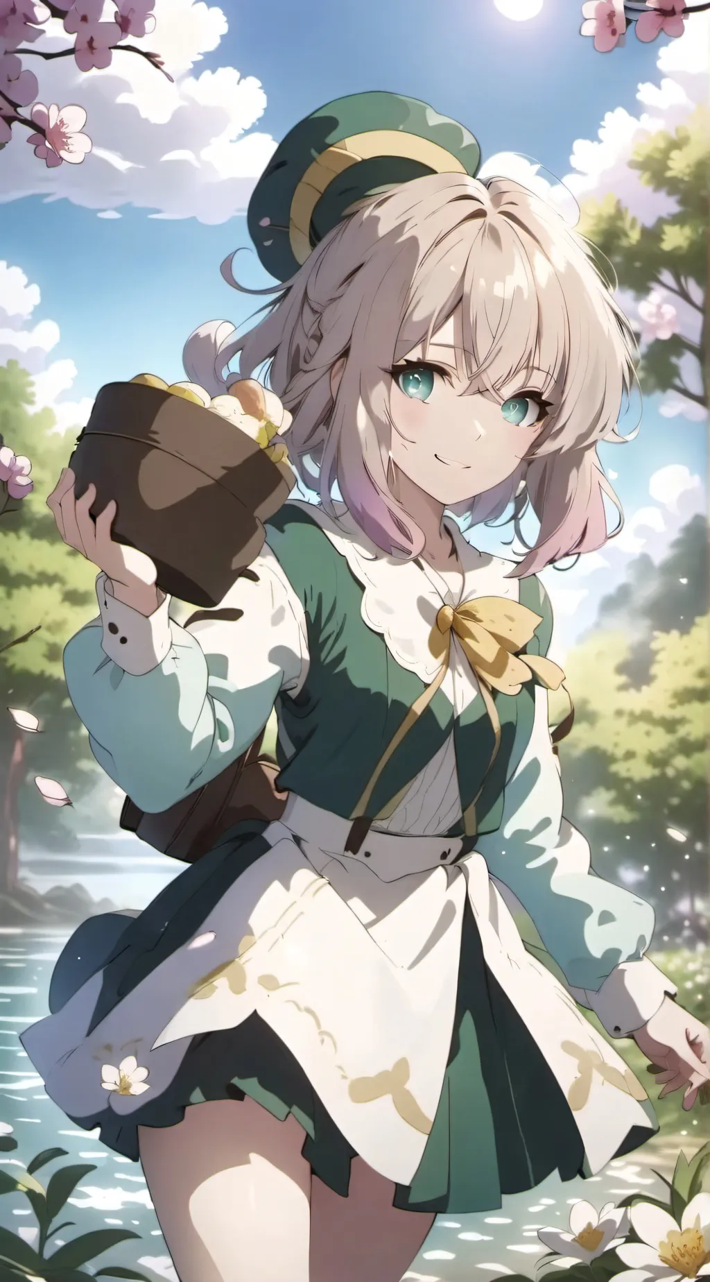 ai character: Hallie background