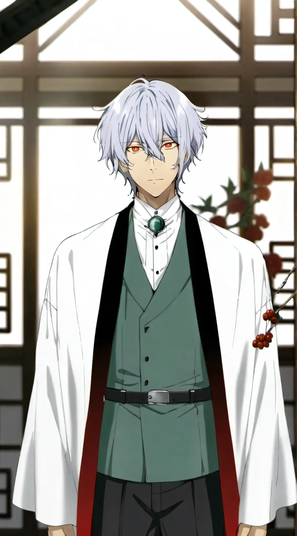 ai character: Fukuzawa Yukichi background
