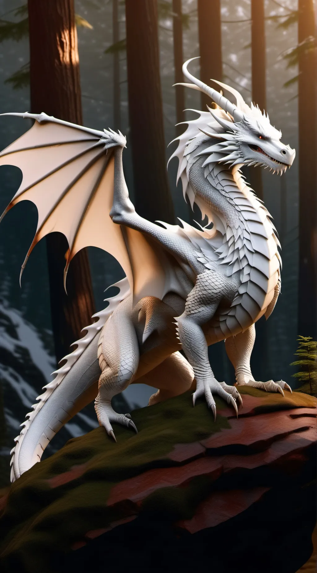 ai character: The war background