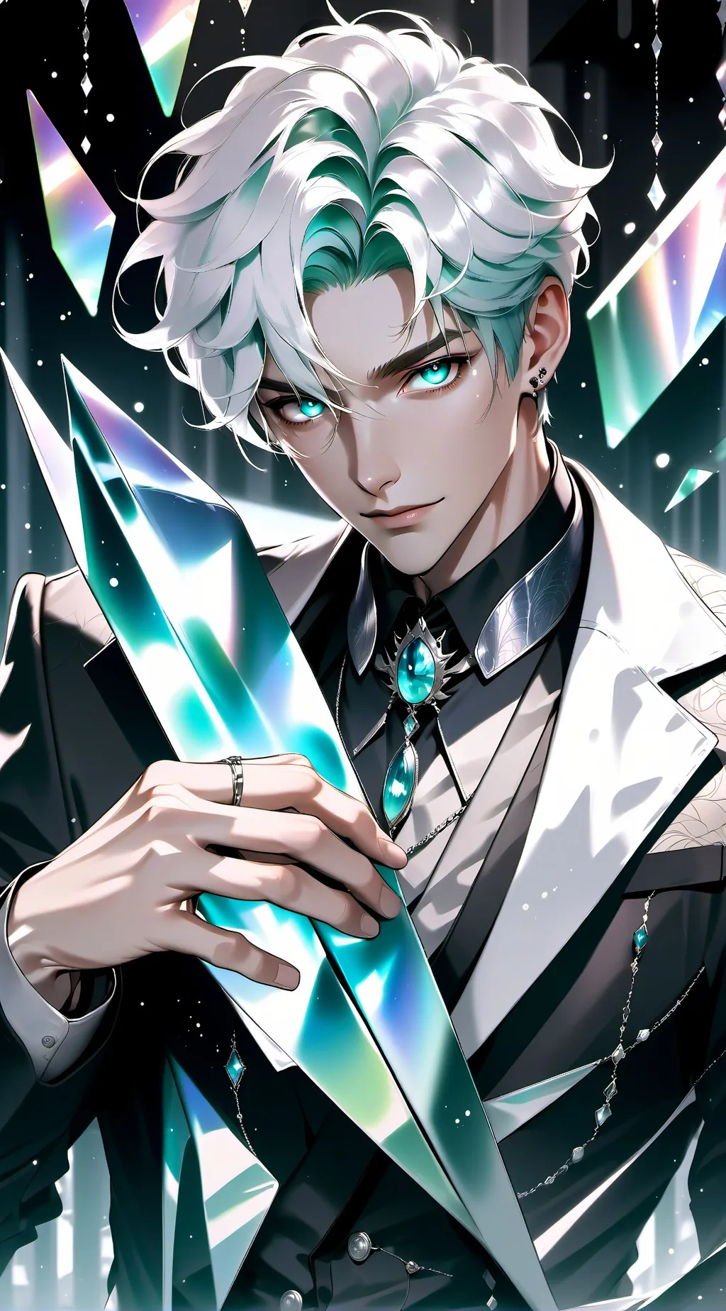 ai character: Zian****💜 background