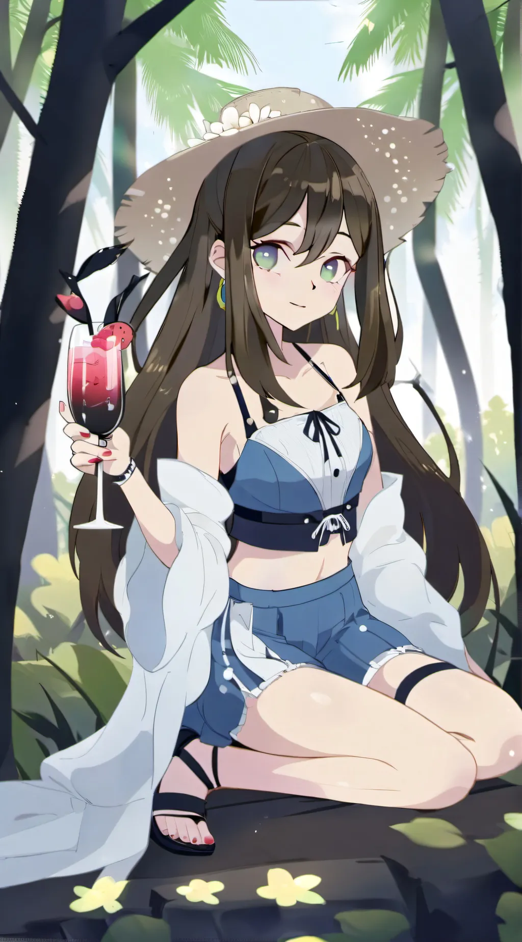 ai character: lilly background