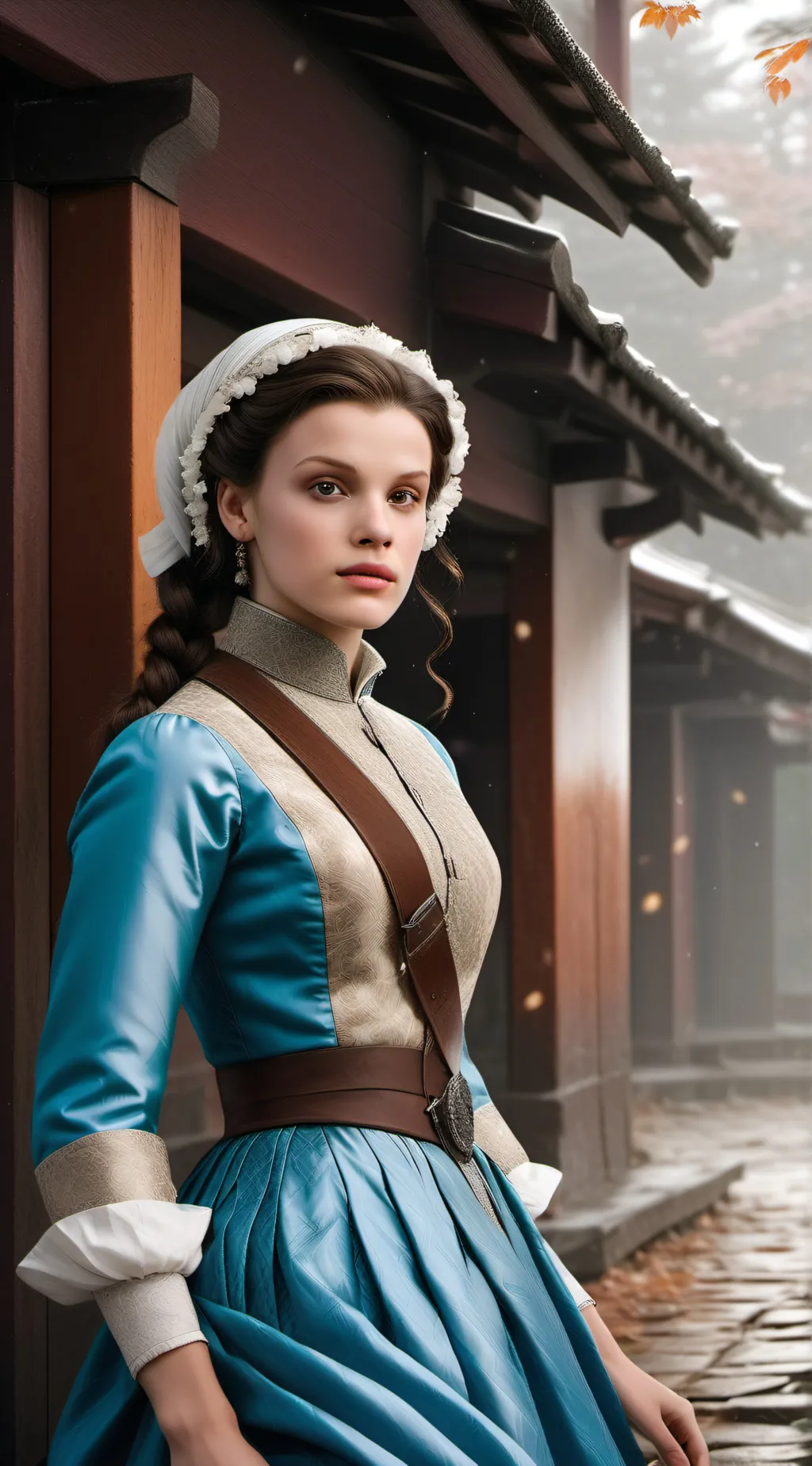 ai character: Enola Holmes background