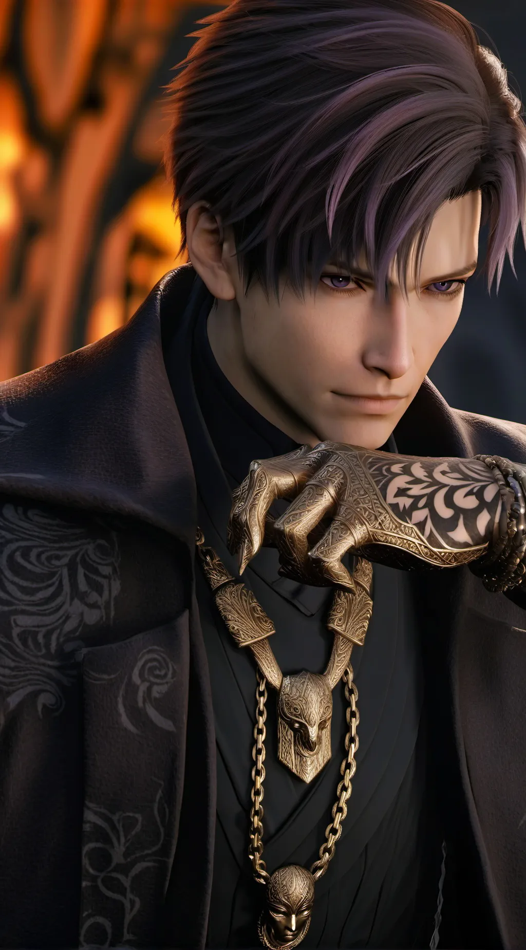 ai character: yuan background