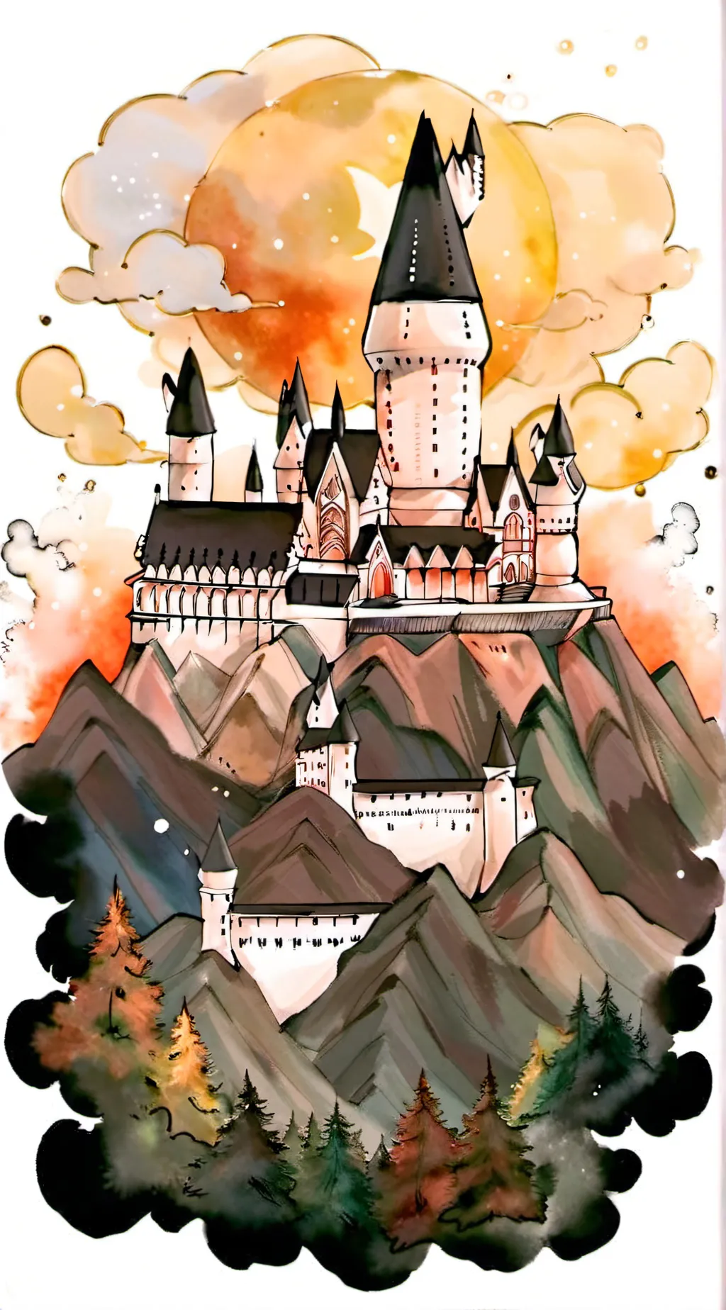 ai character: hogwarts princess background