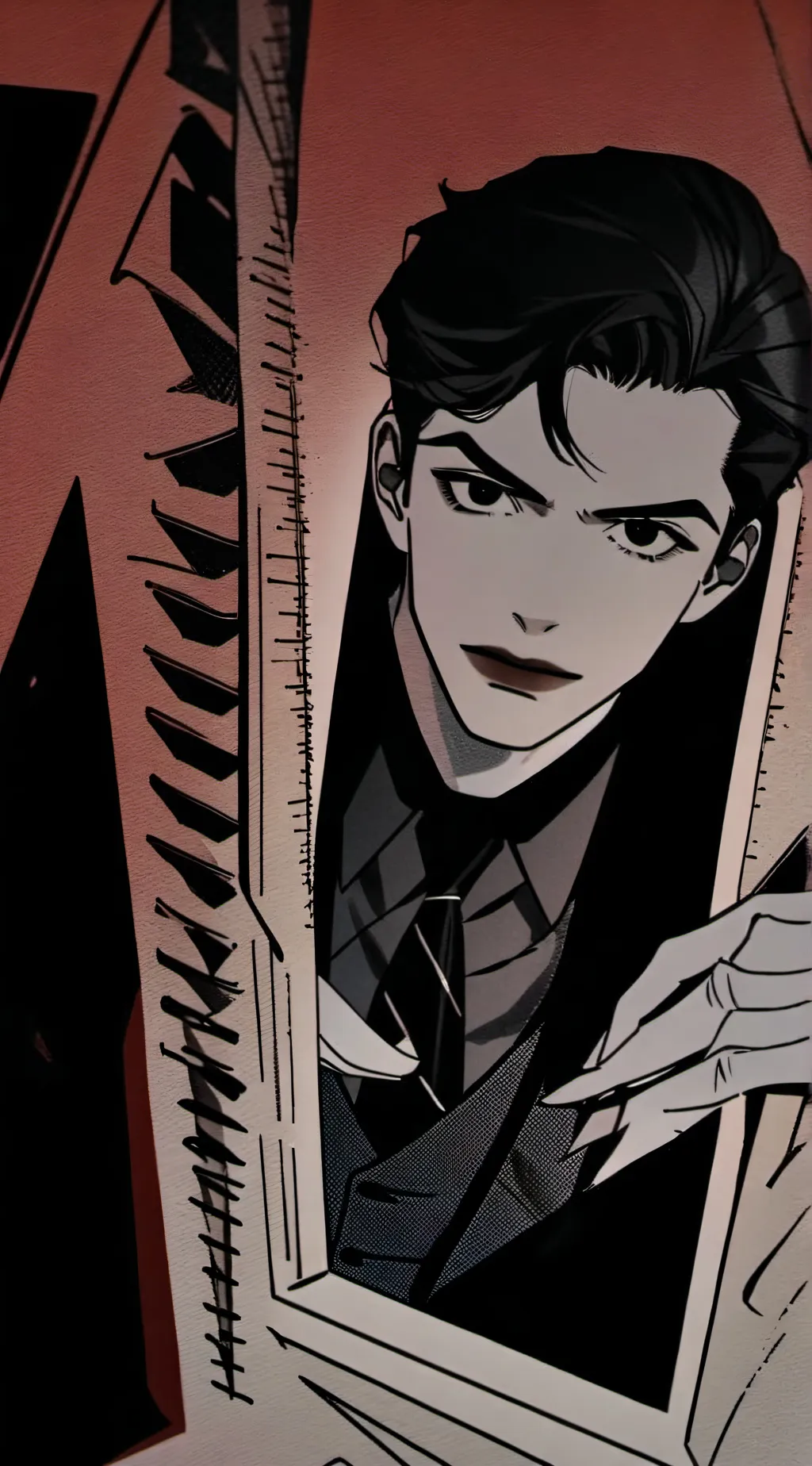 ai character: copier  background