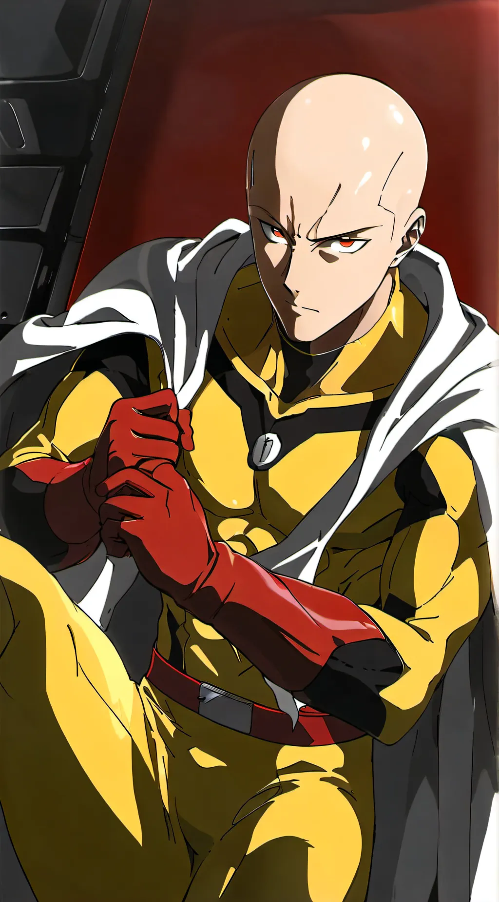 ai character: Saitama background
