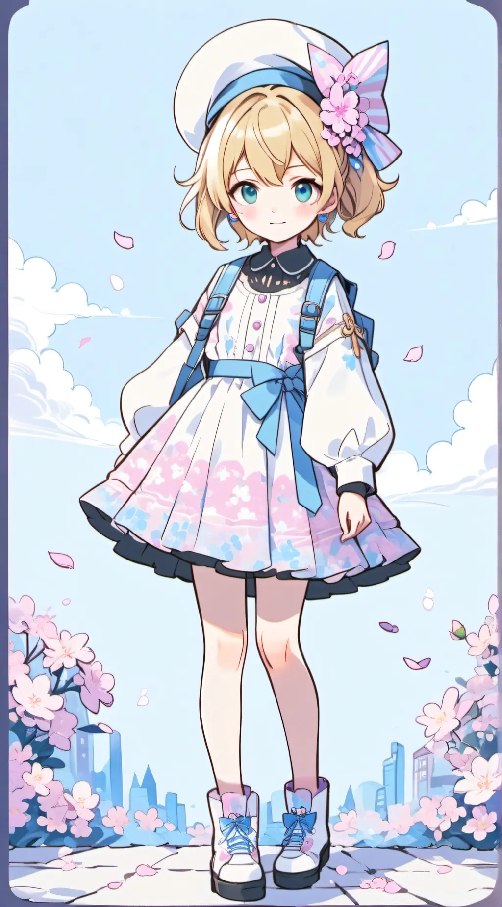 ai character: Lira Kurumi background