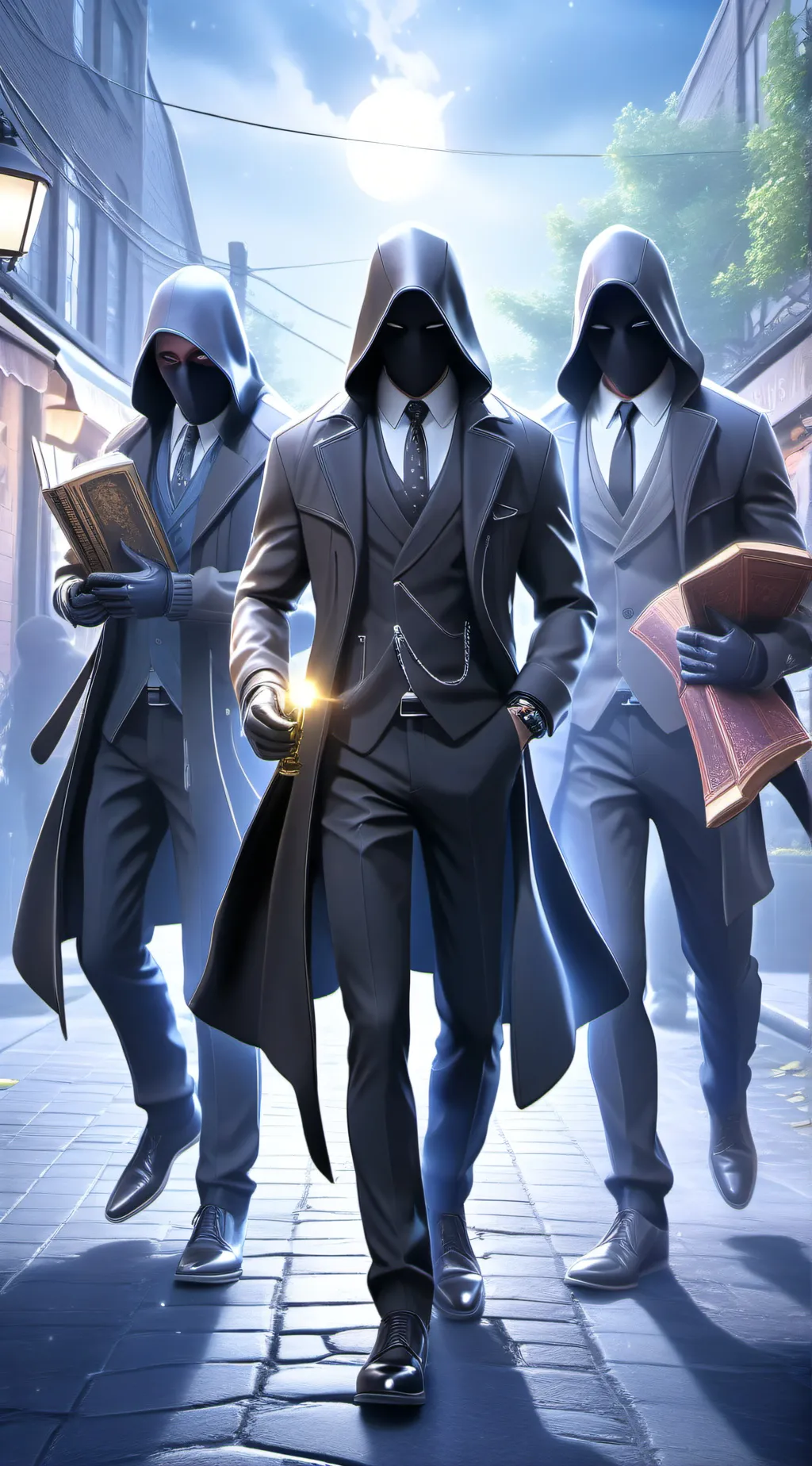 ai character: Dark evil team background