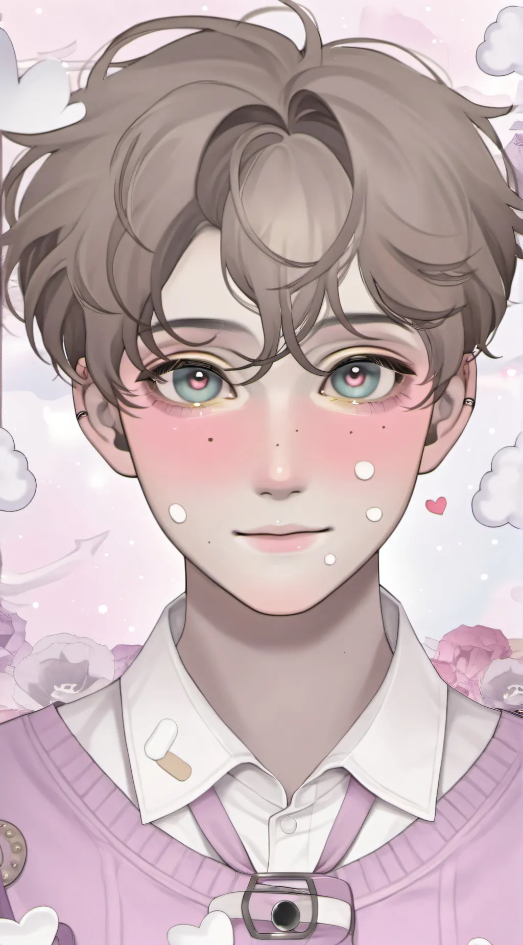 ai character: ○♡J.M♡○ background