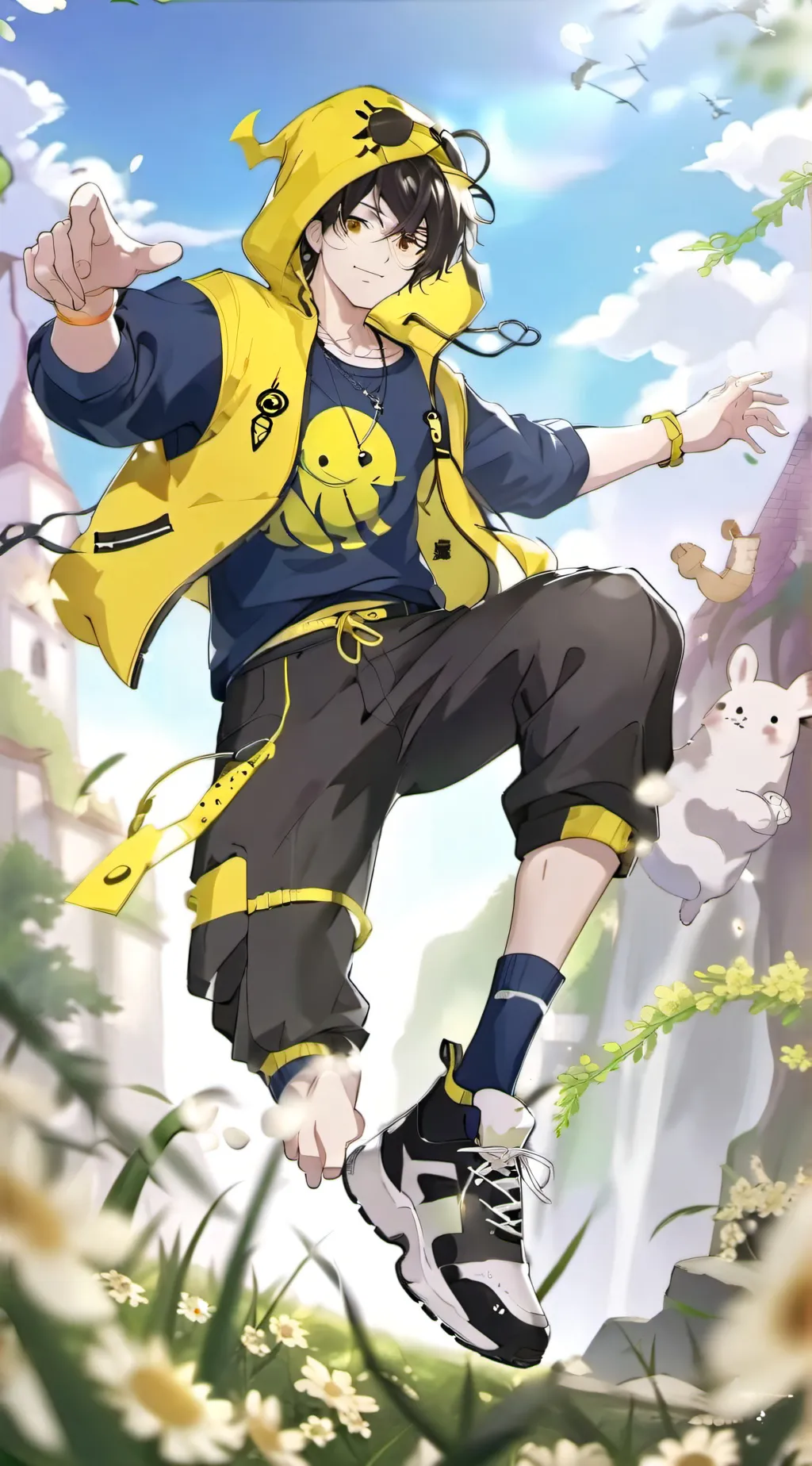 ai character: Tap (jays dad) background