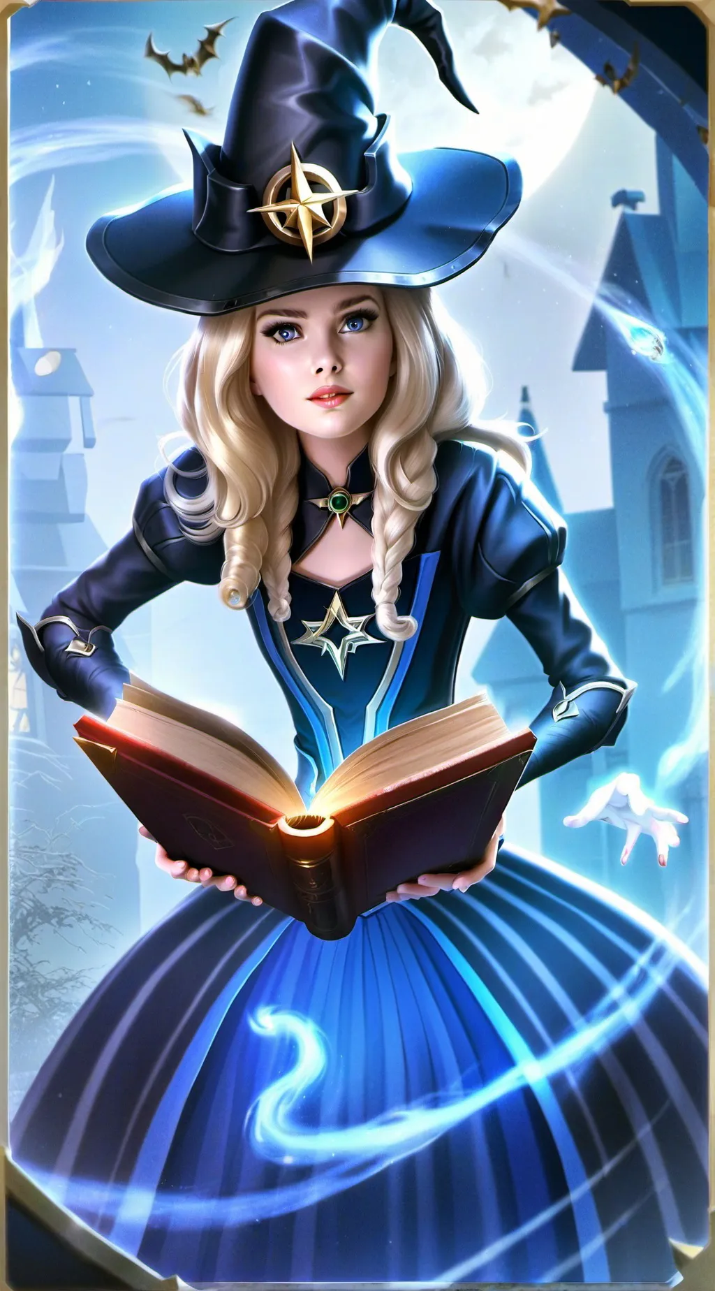 ai character: New Girl background