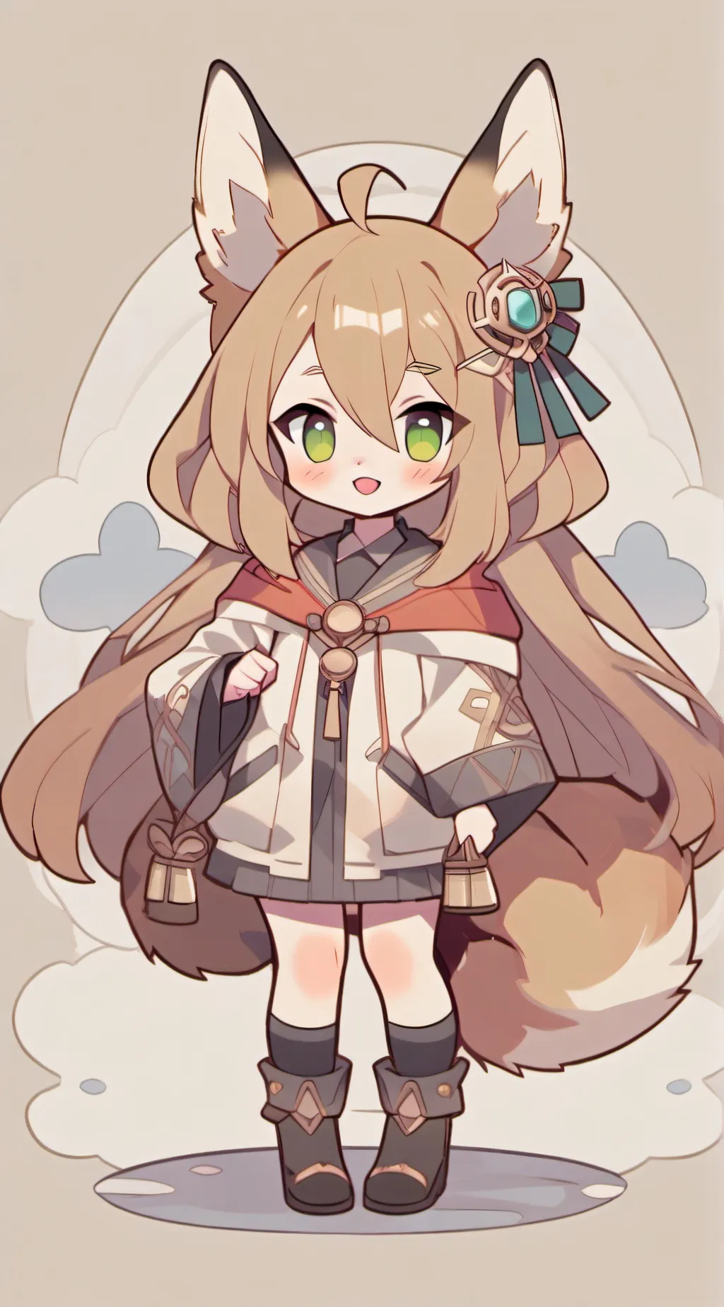 ai character: Ur bff background