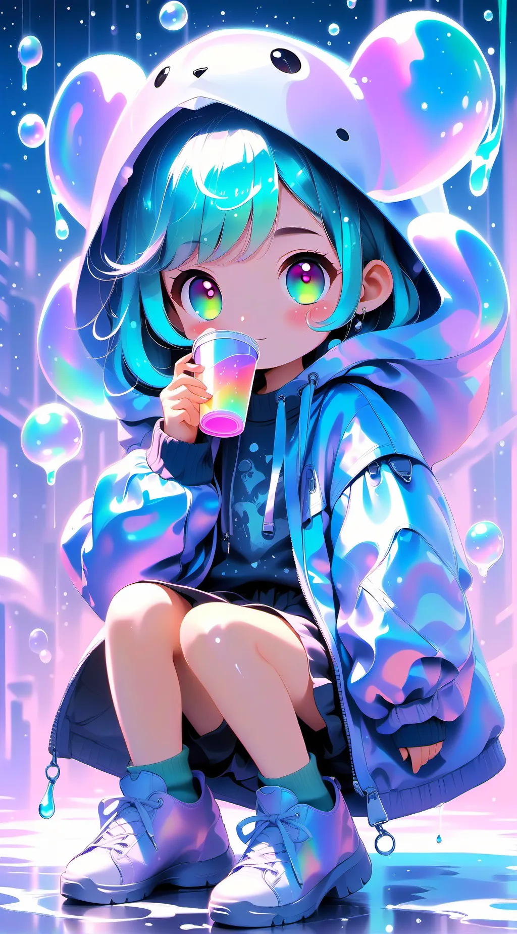 ai character: April background