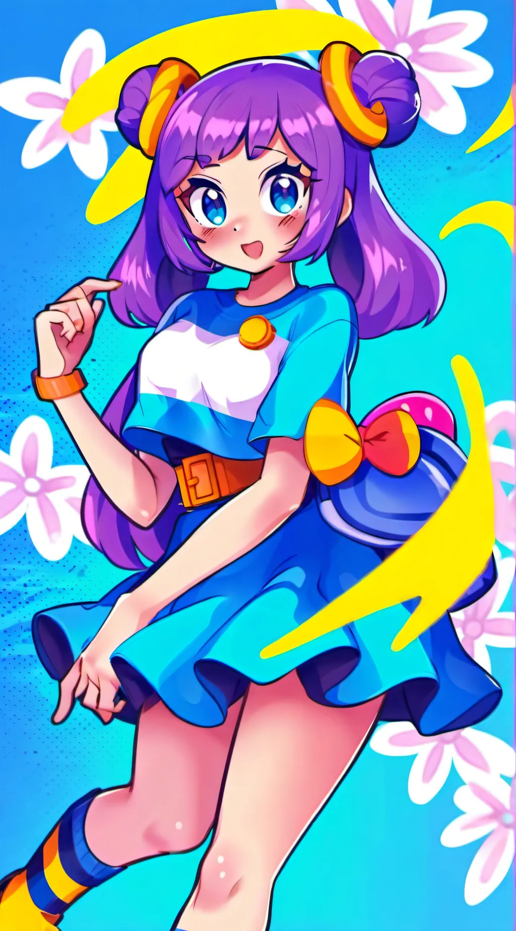 ai character: shelly background