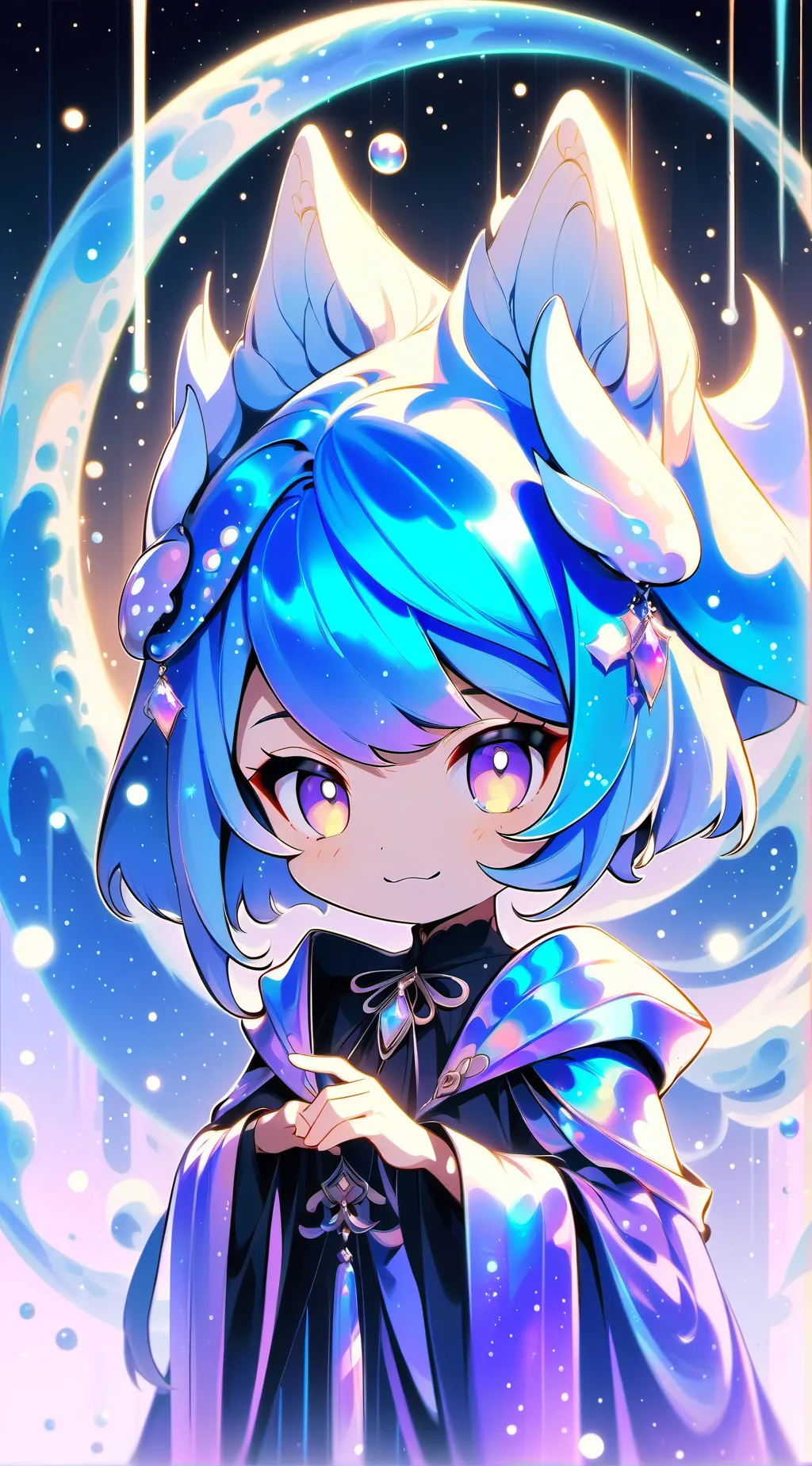 ai character: YANS.. background