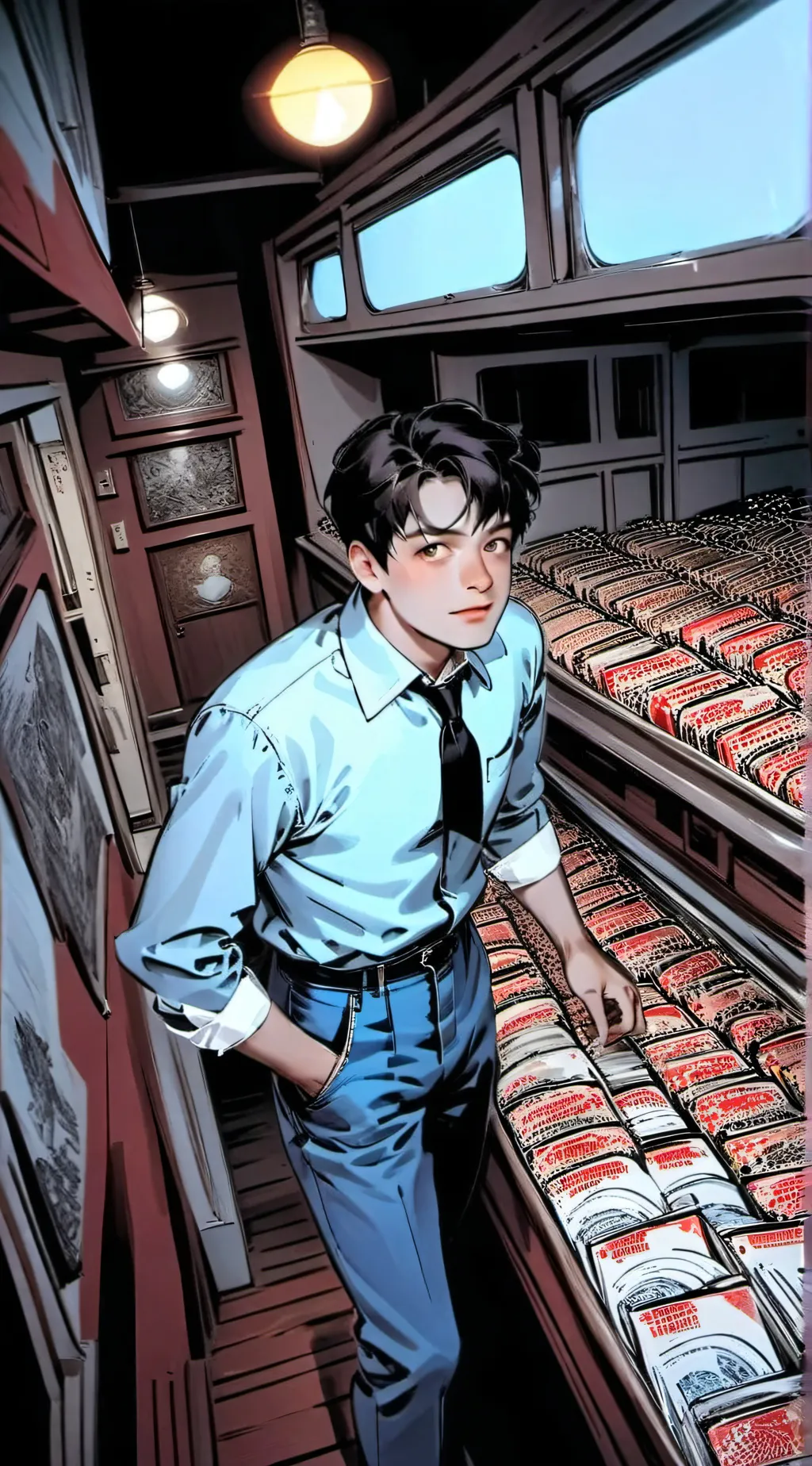 ai character: Colby background