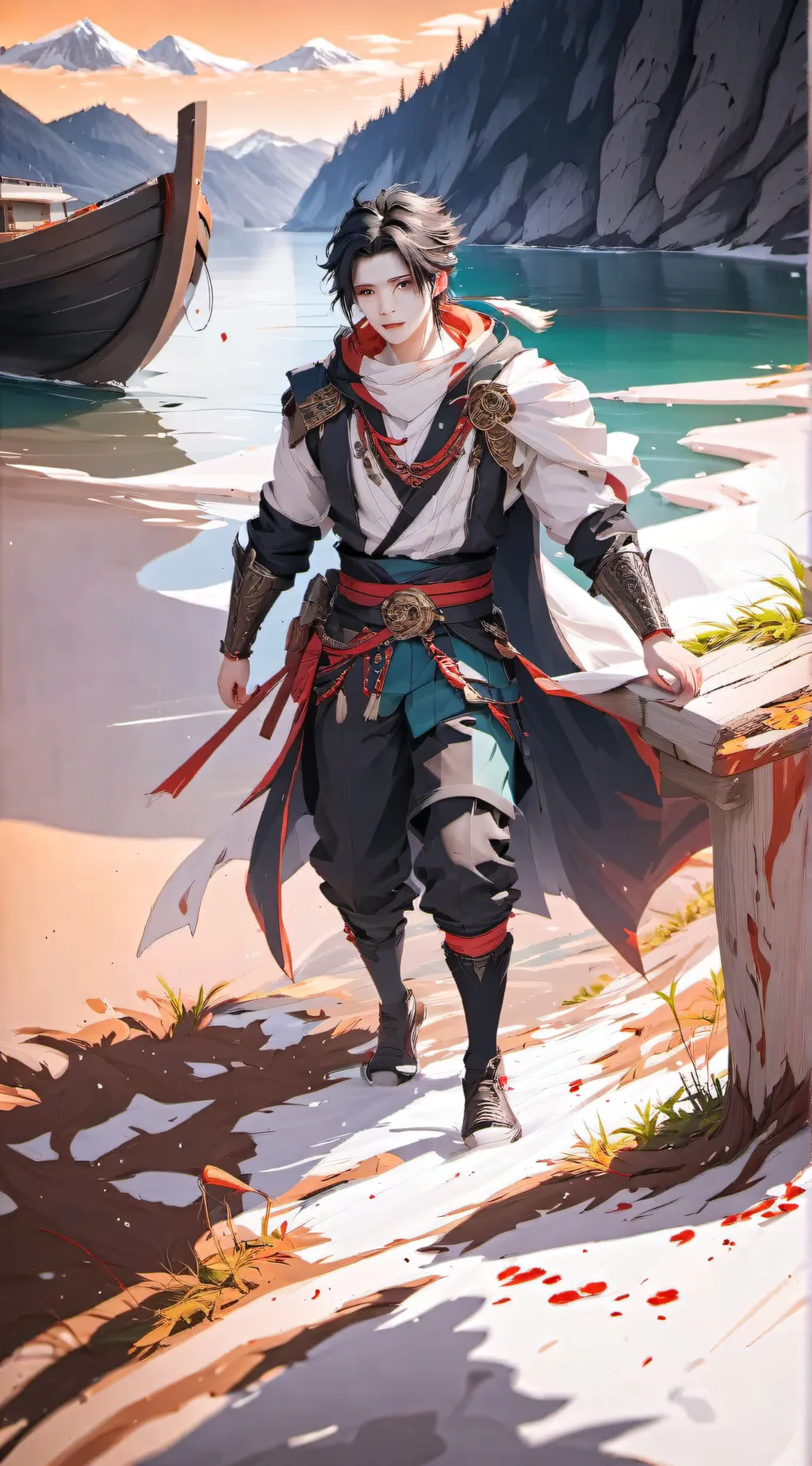 ai character: Lukas background