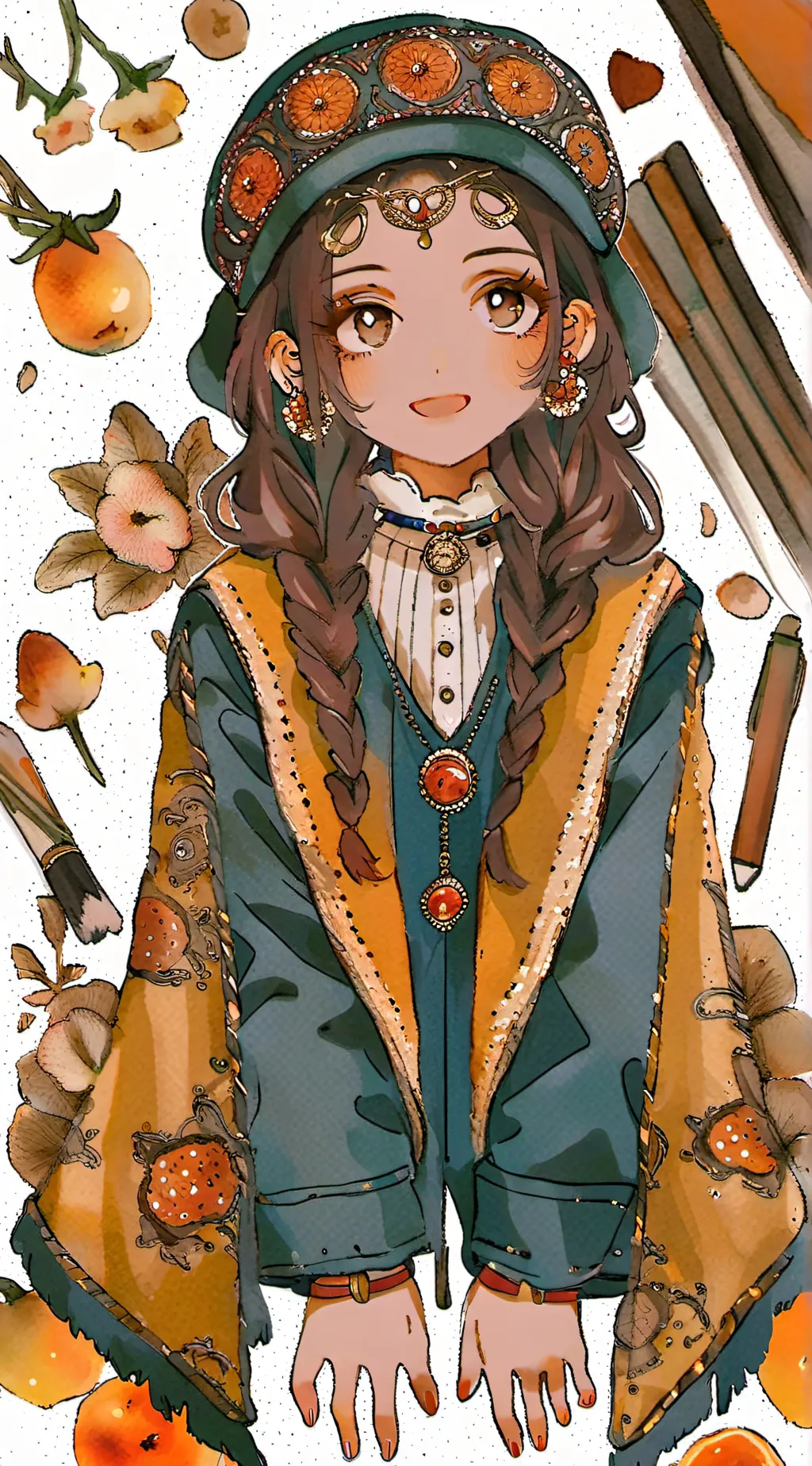 ai character: Sailsh matter background