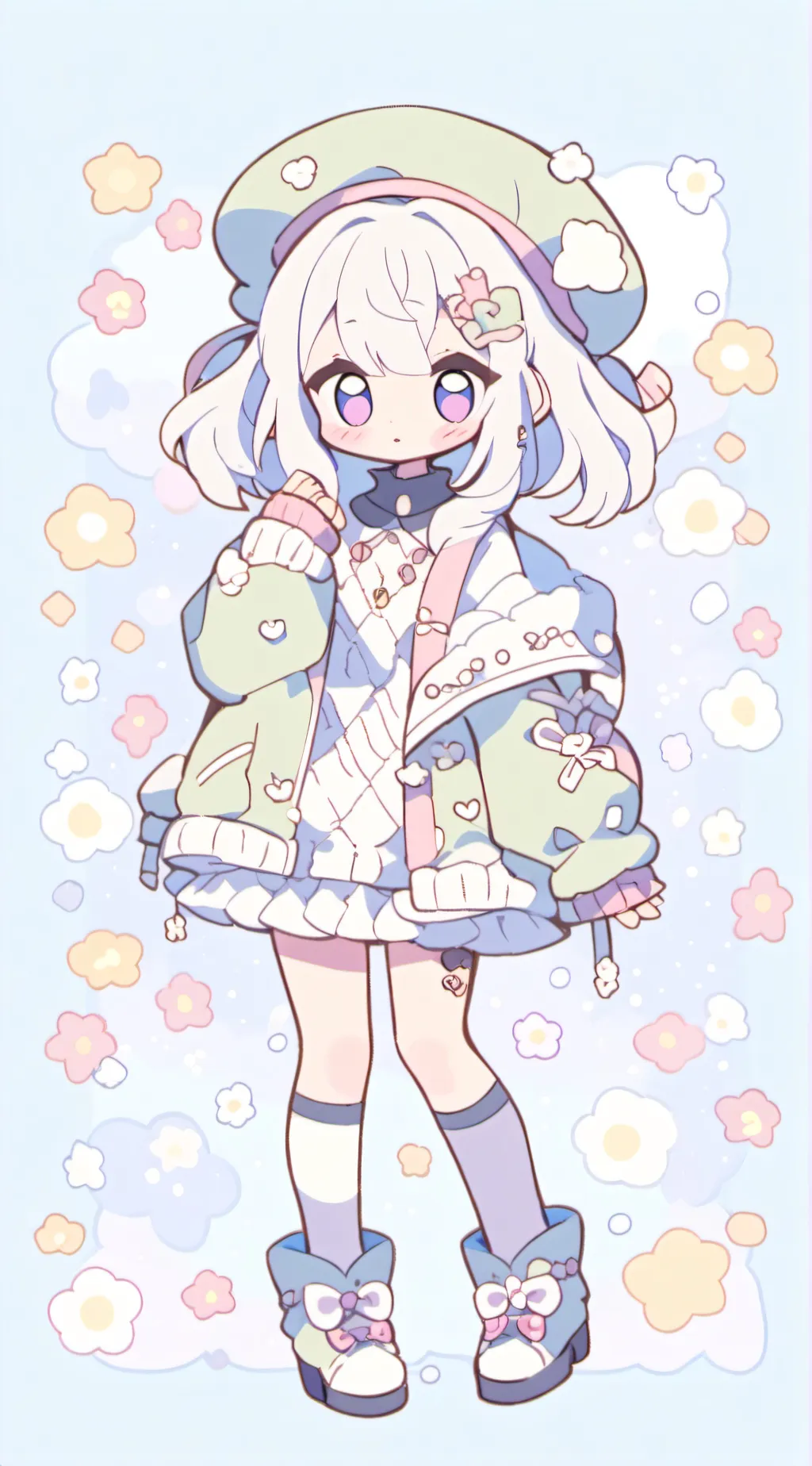 ai character: Aria  background