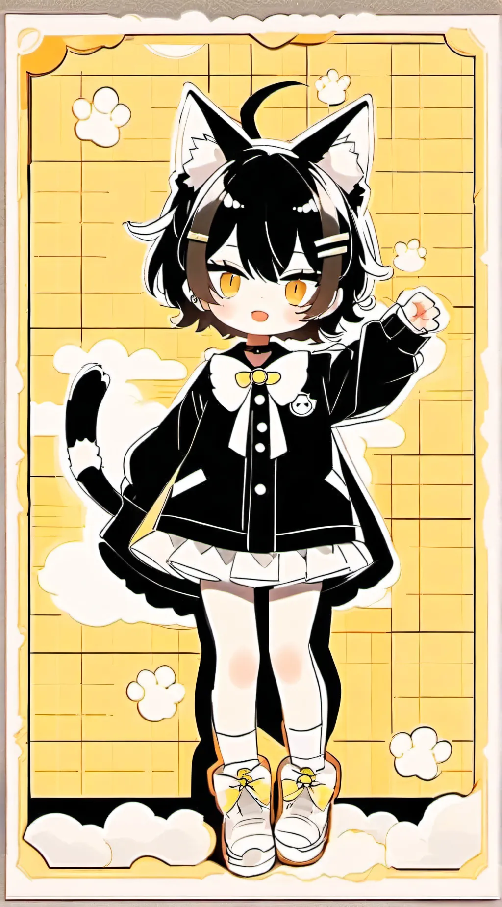 ai character: neko seek  background