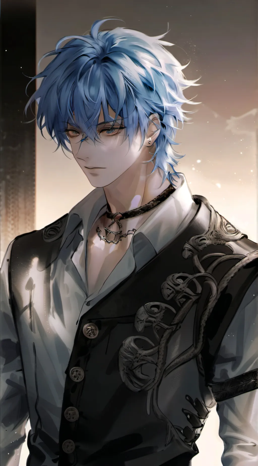 ai character: Niko Azure background