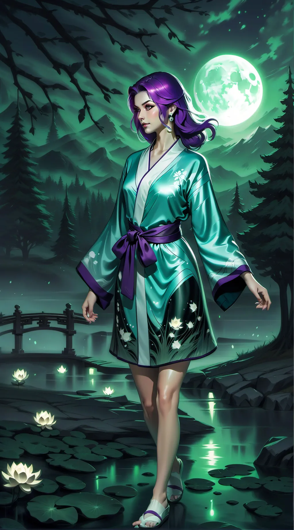 ai character: End of My Journey background