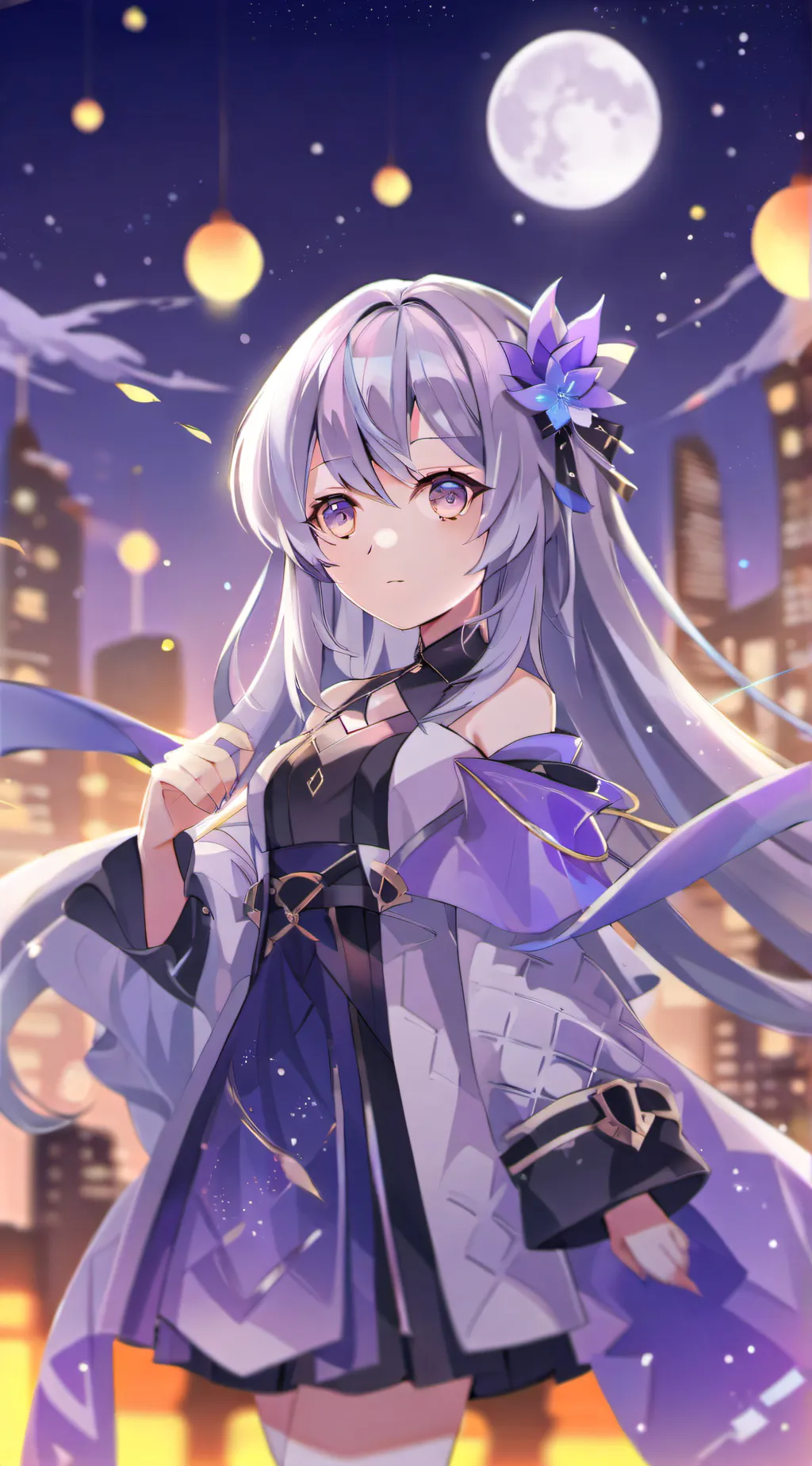 ai character: Maya 💐 background